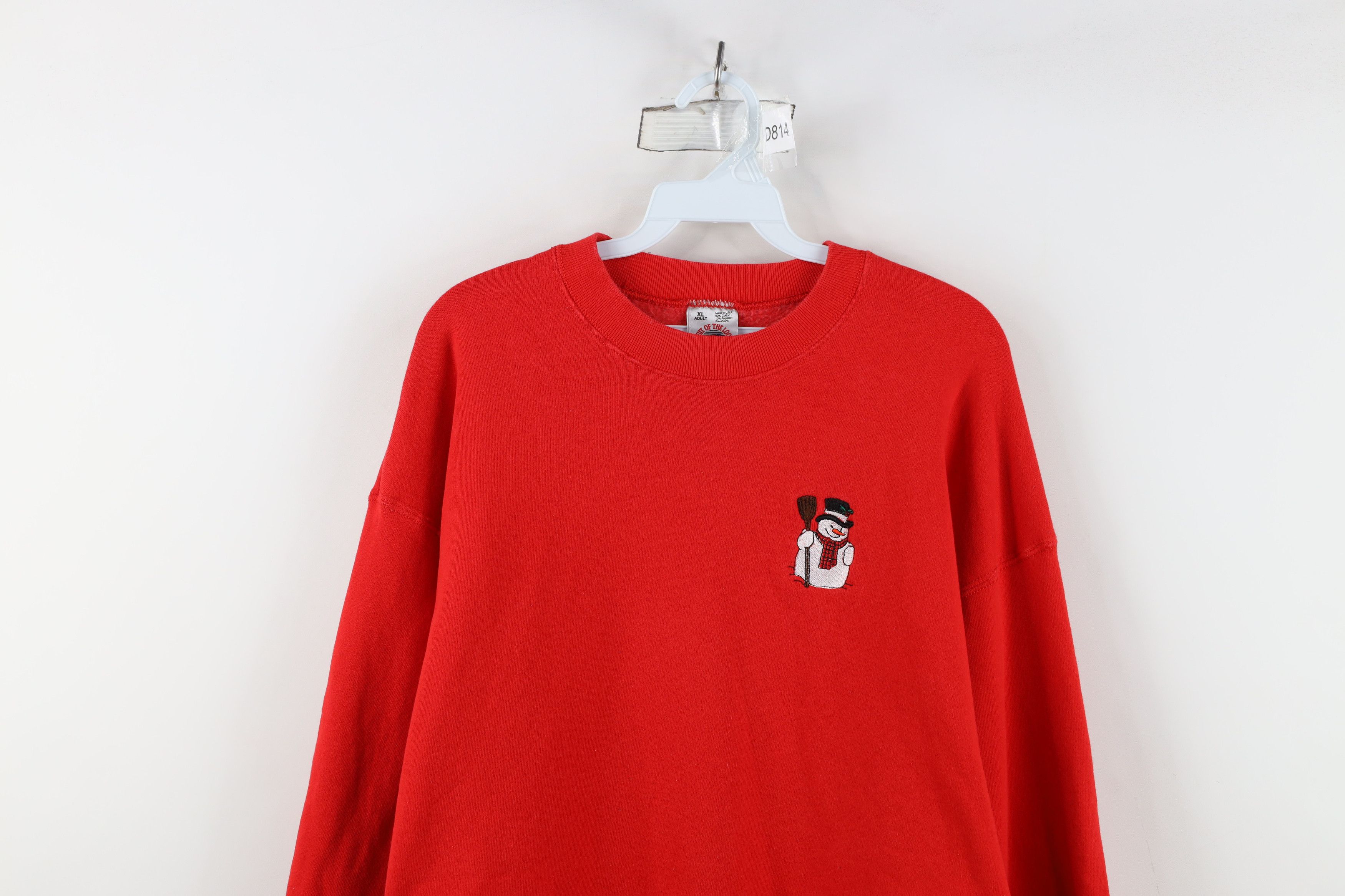 Vintage Vintage 90s Streetwear The Snowman Crewneck Sweatshirt USA Size US XL / EU 56 / 4 - 2 Thumbnail