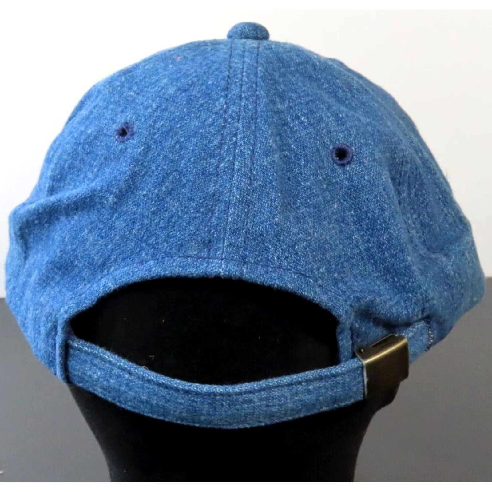 Vintage Miller Lite Time Embroidered Denim Trucker's Hat Cap New Strap Back Blue Men One Size Trucker Hat Beer Size ONE SIZE - 3 Thumbnail