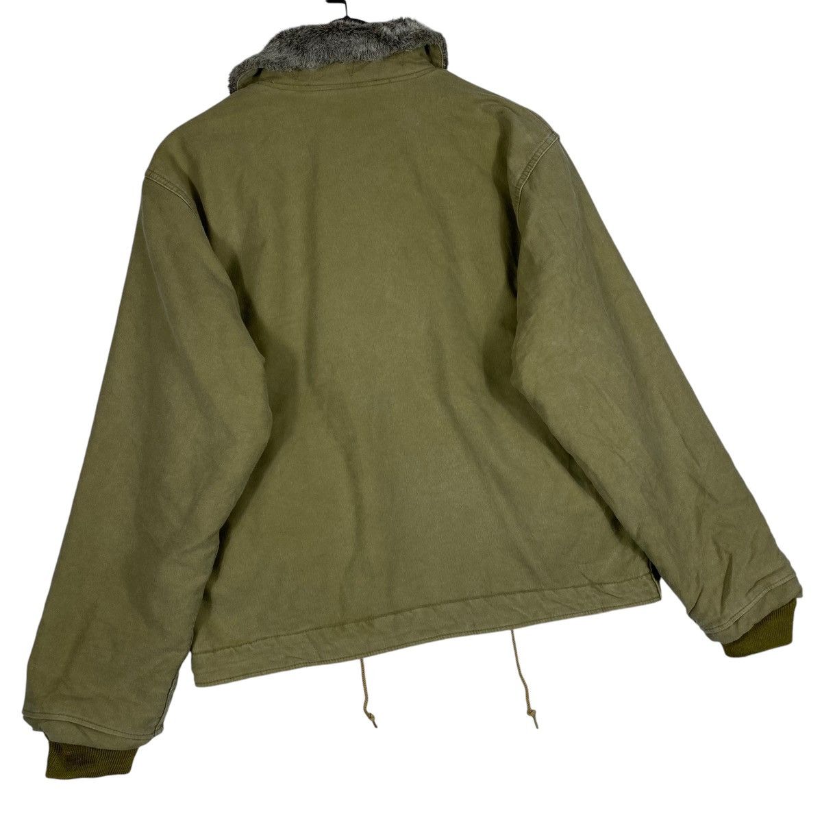 Vintage Vintage USN N-1 Deck Fur Lined Jacket Size US M / EU 48-50 / 2 - 7 Thumbnail