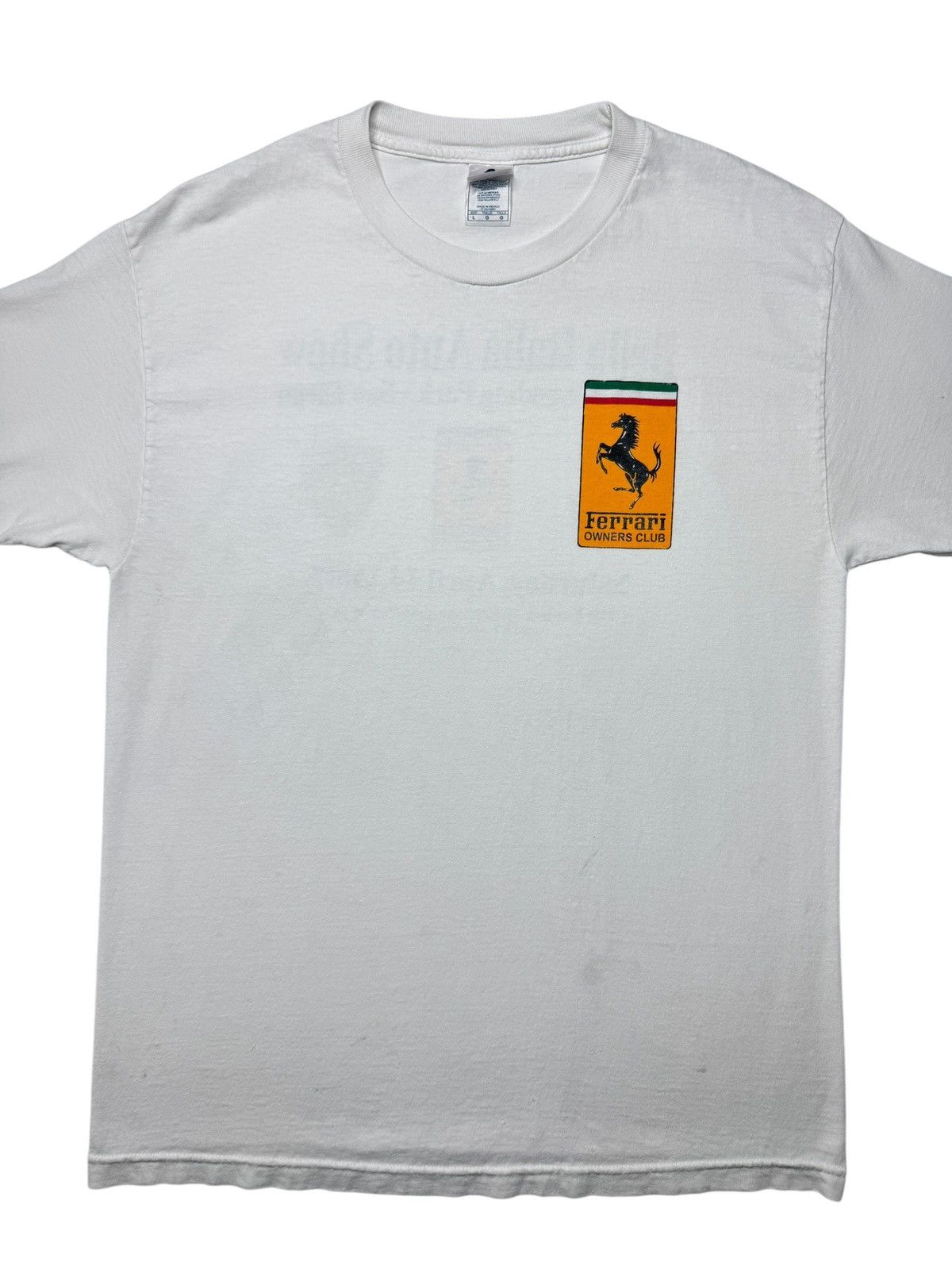 Vintage 2007 Bella Italia Auto Show Tee Shirt Size US L / EU 52-54 / 3 - 6 Thumbnail