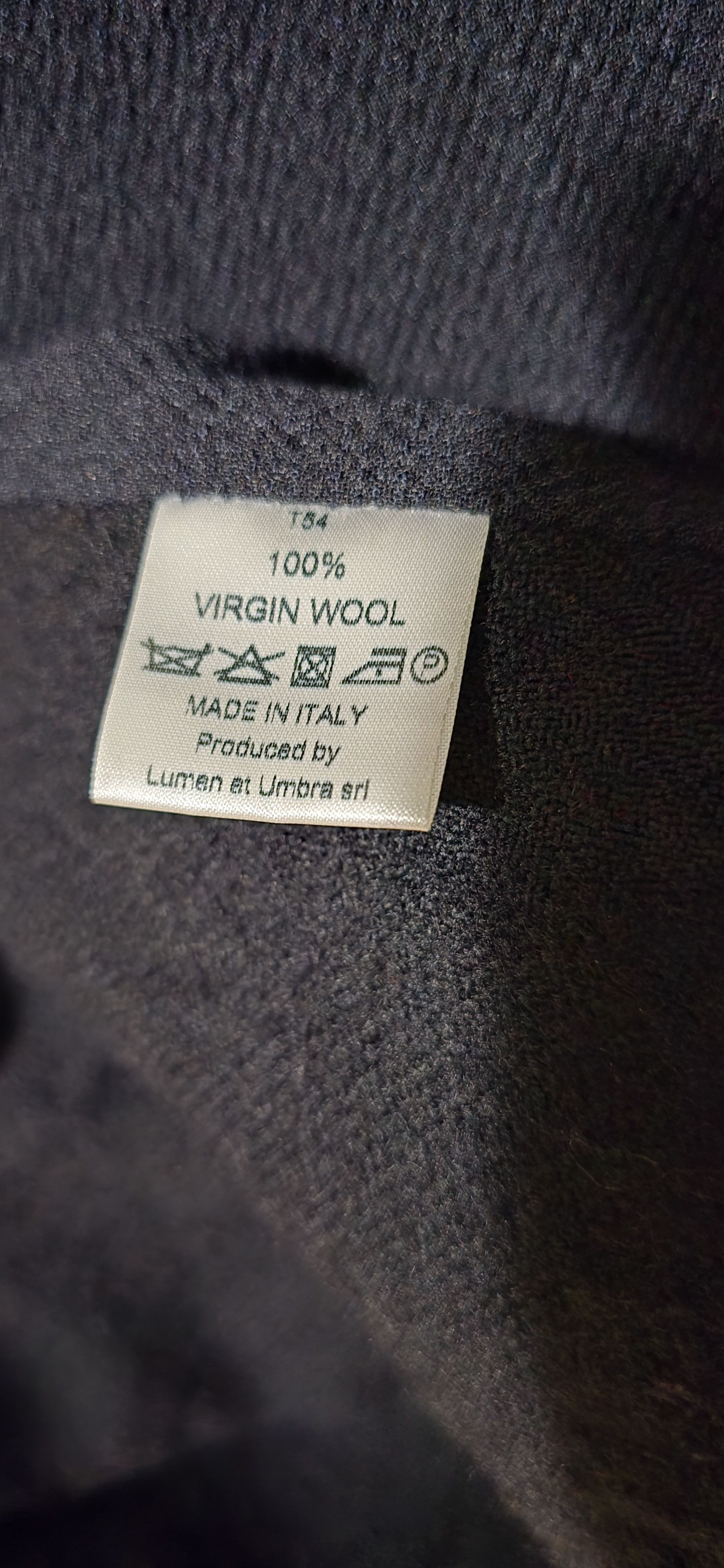 Lumen Et Umbra Handmade Virgin Wool Zip Parka Sz. 54 Size US L / EU 52-54 / 3 - 6 Thumbnail