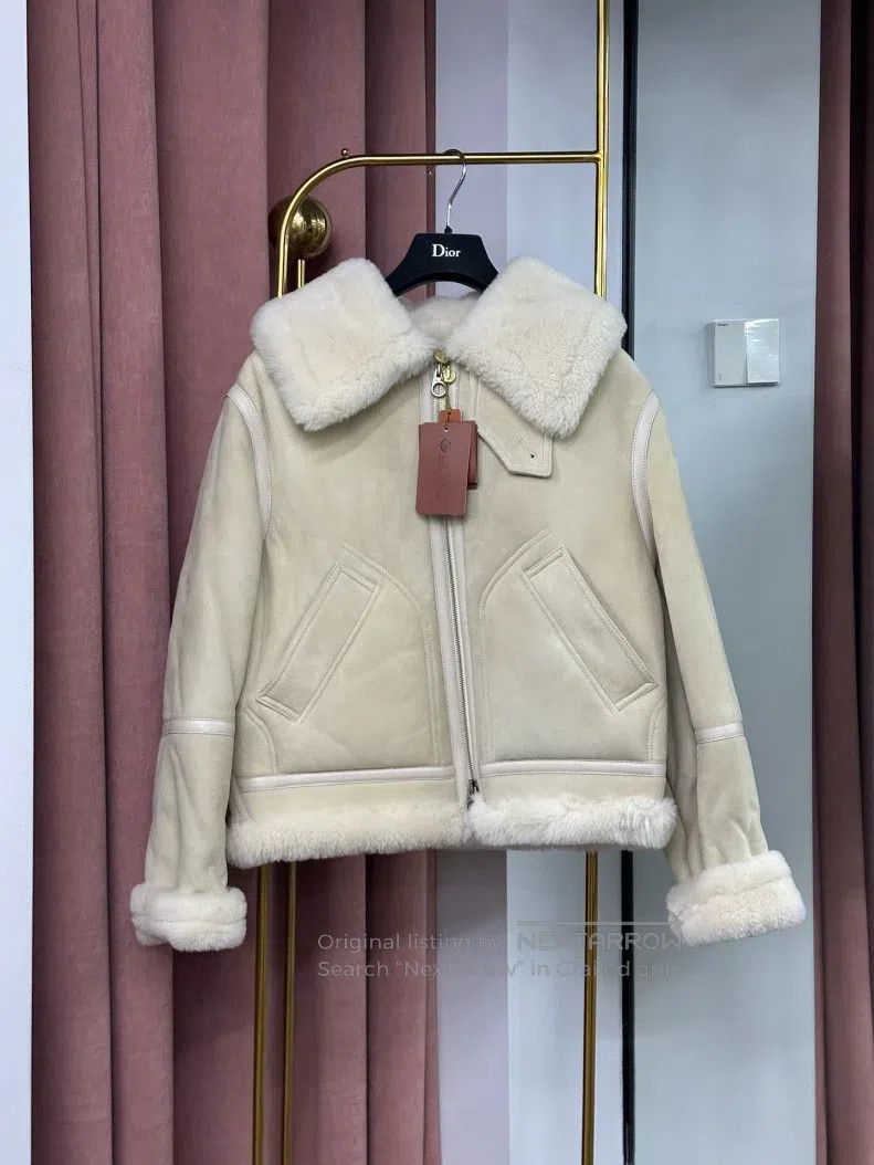 Loro Piana Loro Piana Leather and Fur Jacket Size S / US 4 / IT 40 - 1 Thumbnail