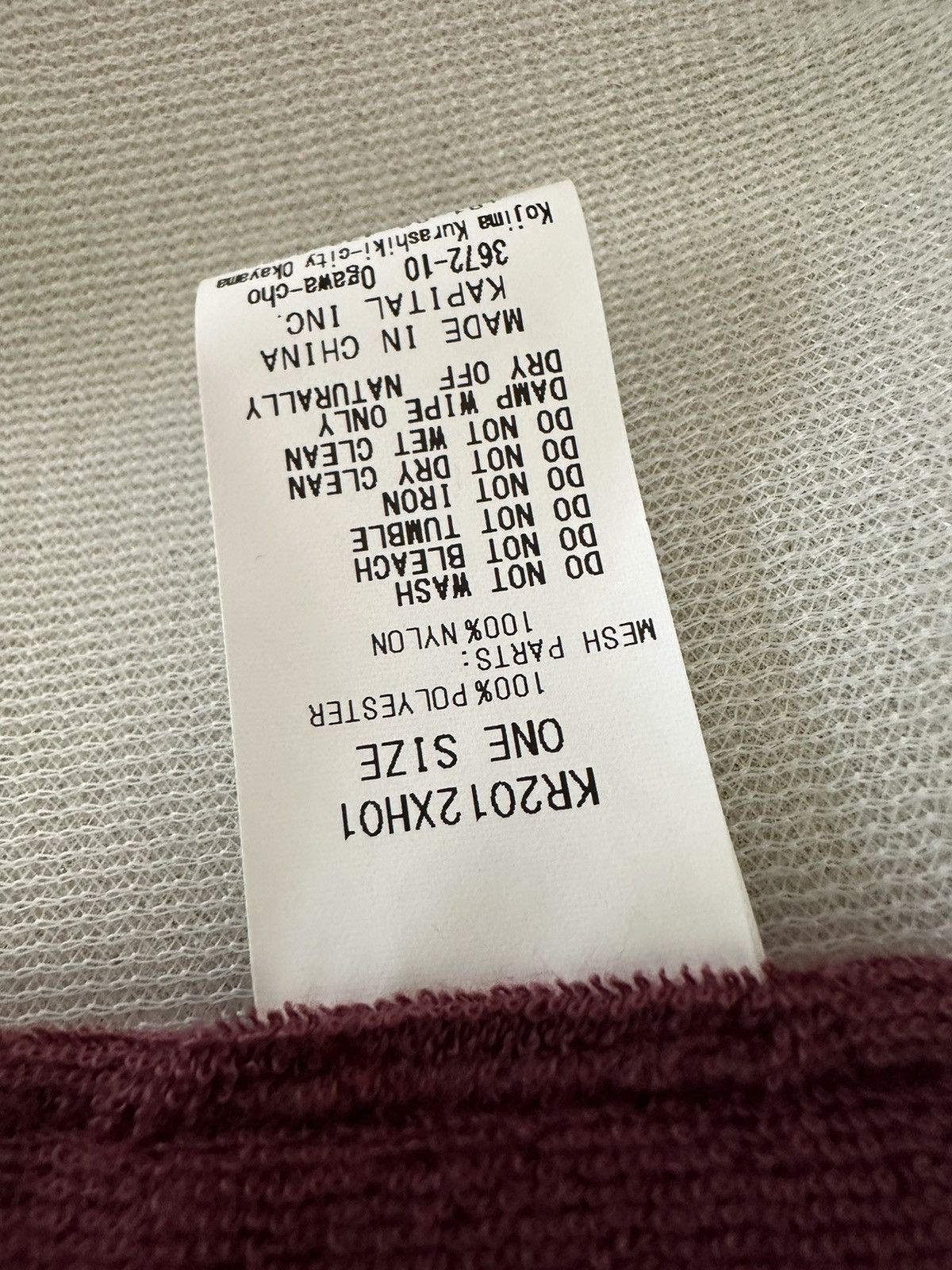 Kapital Kapital Working Puking Trucker Hat Size ONE SIZE - 9 Thumbnail