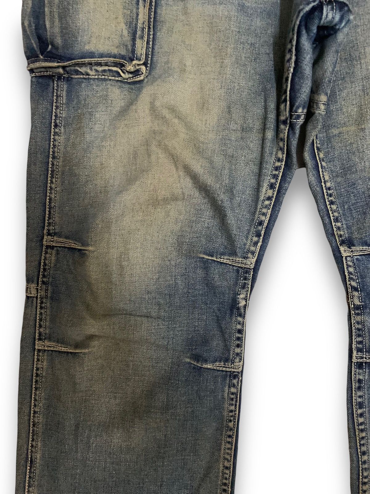 Japanese Brand Vintage Japanese Brand Mud Wash Baggy Fatigue Bush Jeans Size US 34 / EU 50 - 11 Thumbnail