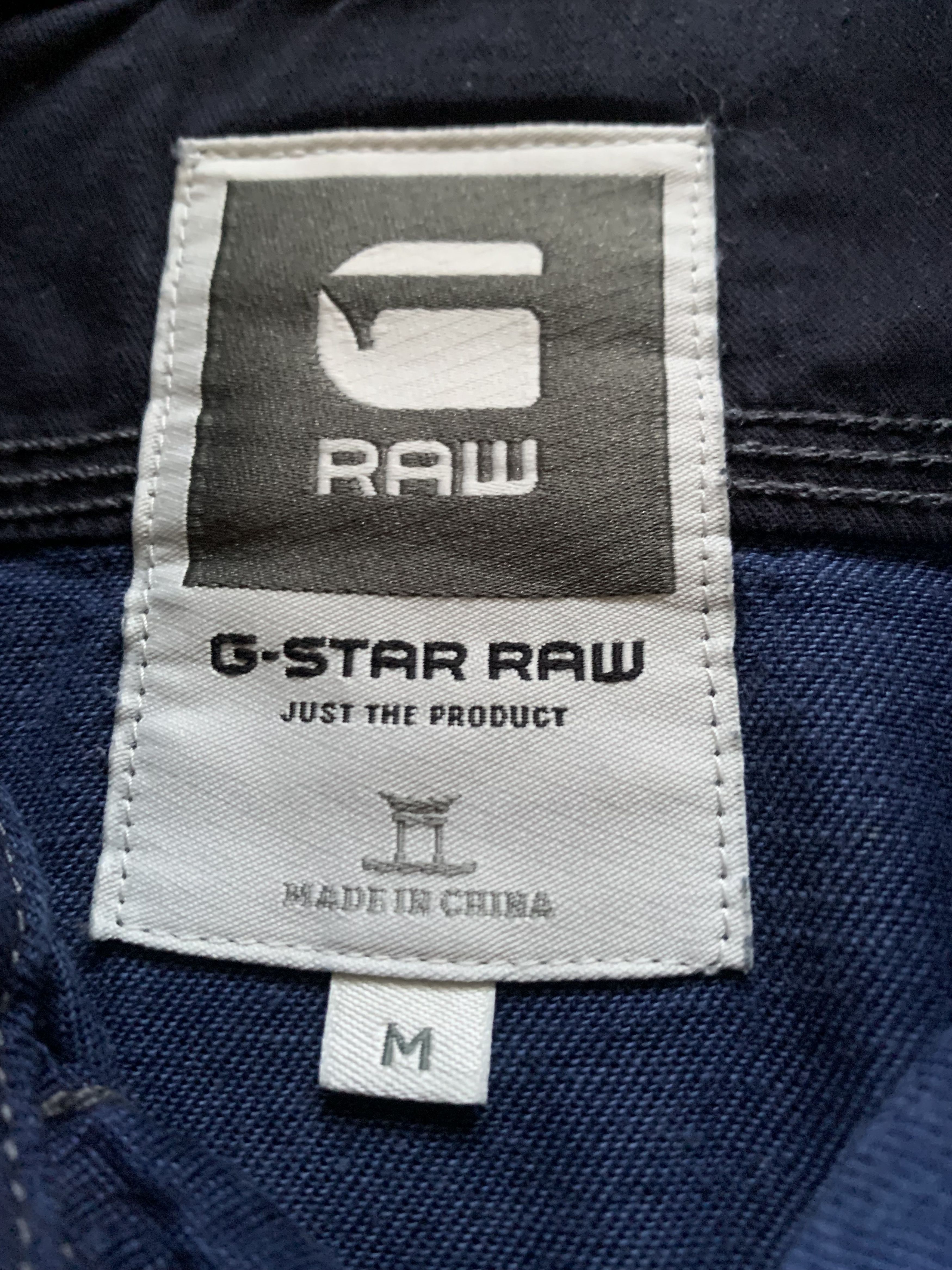 G-Star Vintage G-Star Raw Blue Pocket Shirt Size US M / EU 48-50 / 2 - 5 Thumbnail