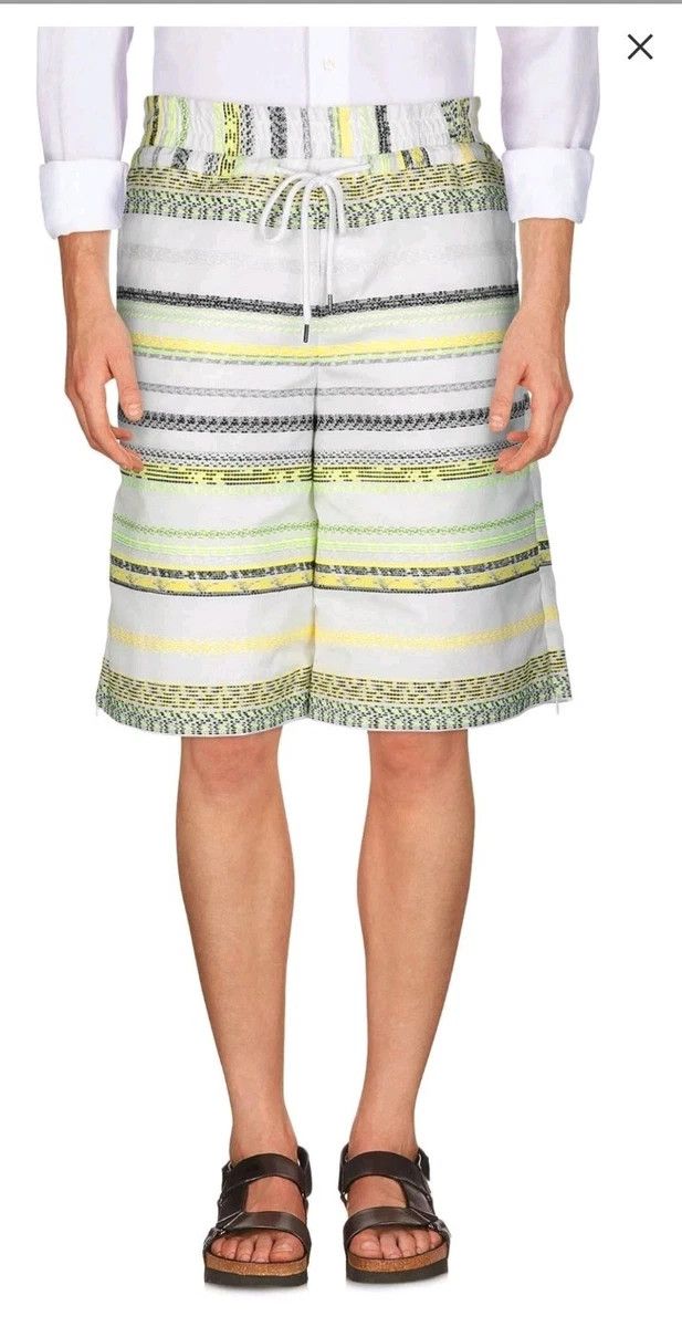Other Odeur green stripe technical shorts Size small Size US 29 - 11 Thumbnail