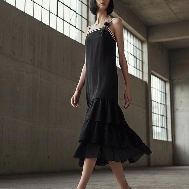 Other The Cop Copine Flowy Flower Dress Size ONE SIZE - 7 Thumbnail