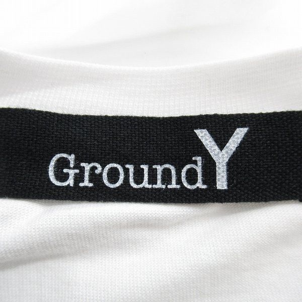 Yohji Yamamoto Ground Y Yohji Yamamoto Short Sleeve T-Shirt White Size 1 Size US S / EU 44-46 / 1 - 3 Thumbnail