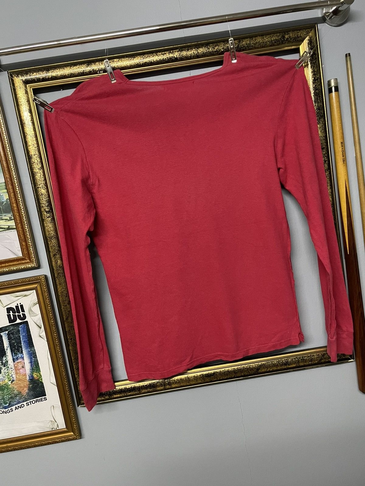 Japanese Brand Vintage 1990s Japan Phono By Parasitic Art Museum Longsleeve Size US M / EU 48-50 / 2 - 8 Thumbnail
