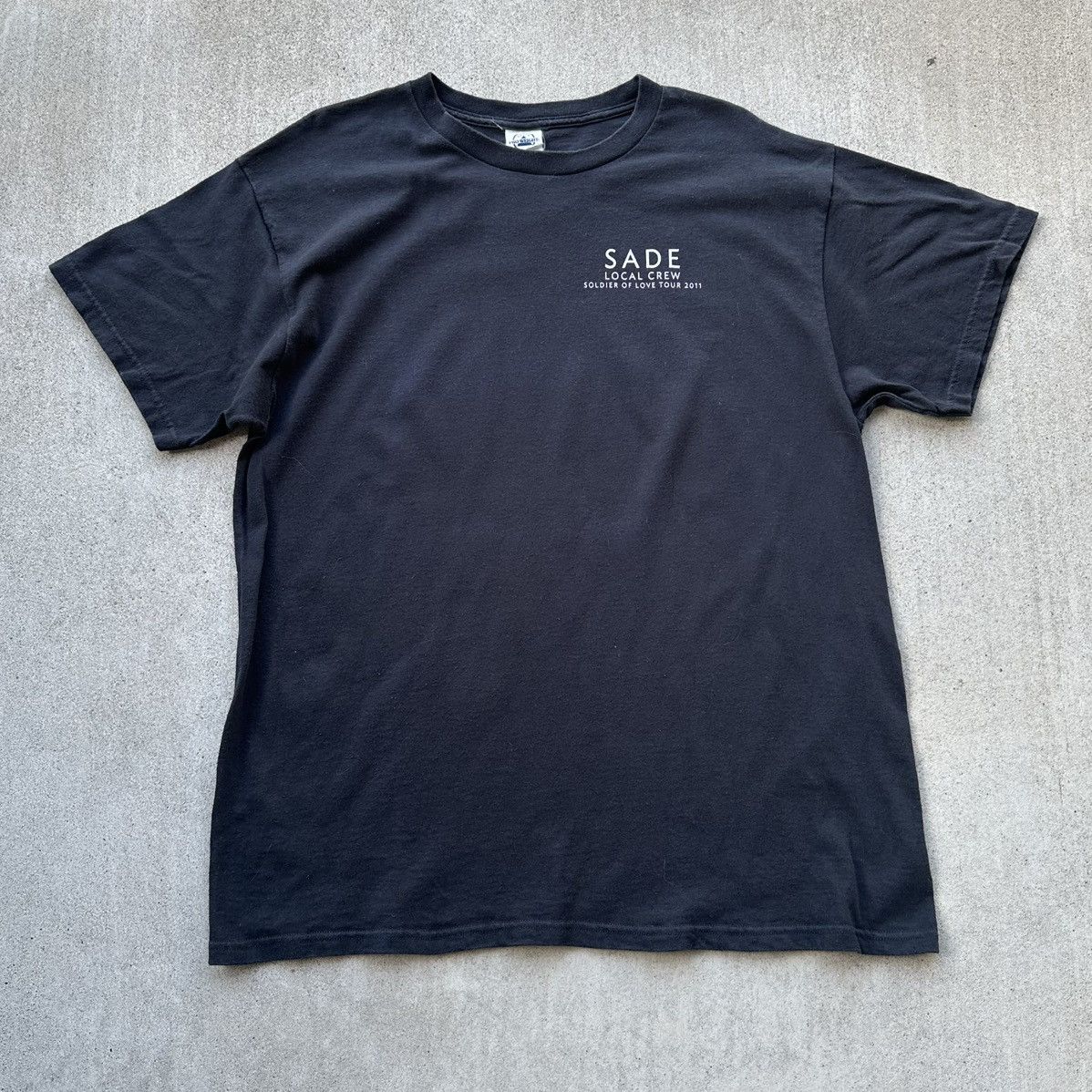 SADE SOLDIER OF LOVE TOUR 2011 tシャツ Sade Tour 2011 Concert Soldier of Love T Shirt Womens Size