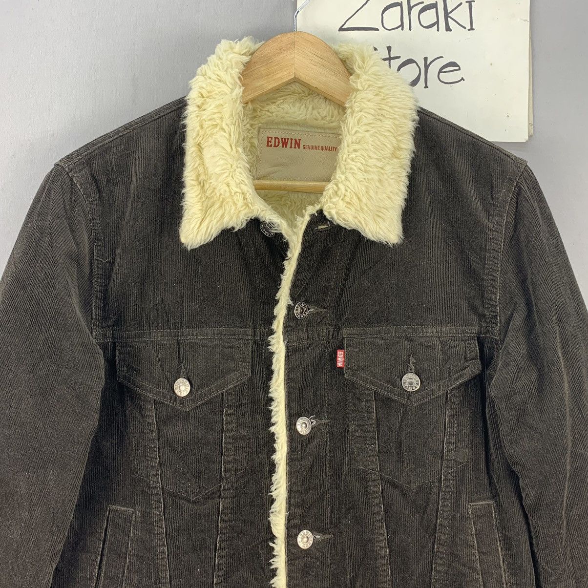 Edwin Vintage Edwin 503 Corduroy Trucker Jacket Size US S / EU 44-46 / 1 - 2 Thumbnail