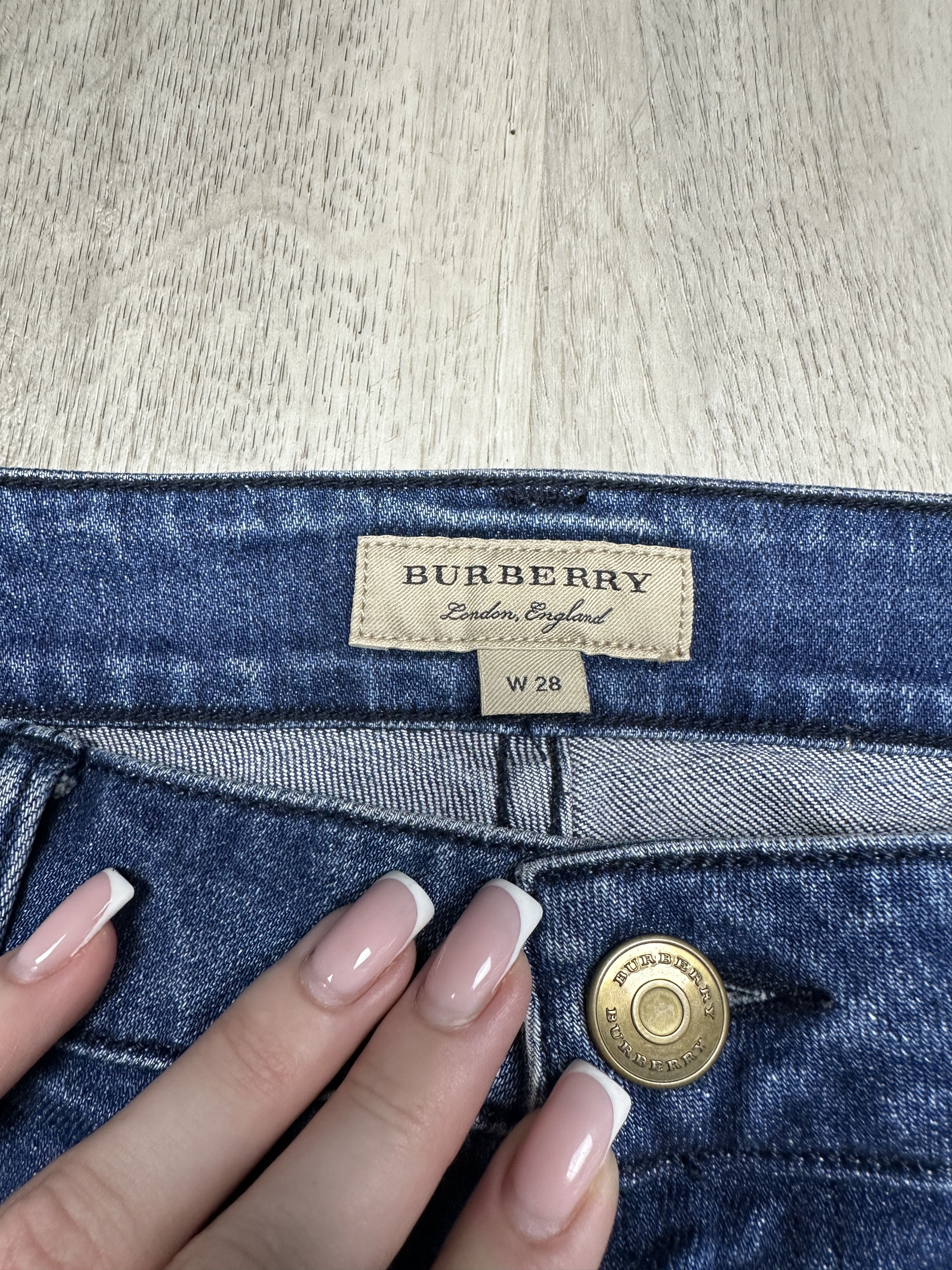 Burberry Womens Denim Pants Skinny Jeans