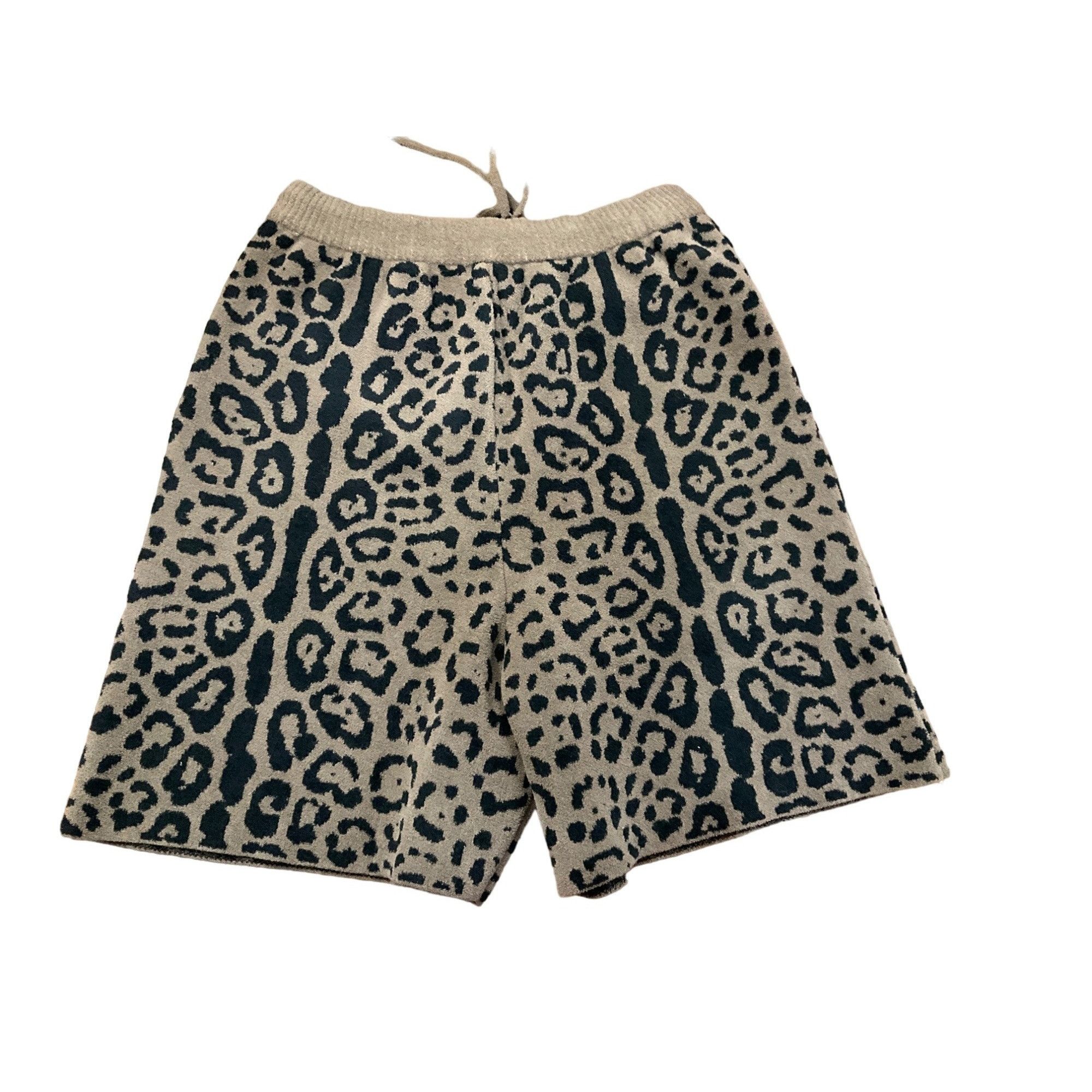 REVOLVE SER.O.YA Gunner Shorts in Cheetah Jacquard Small Mens Teddy Size US 26 / EU 42 - 6 Thumbnail