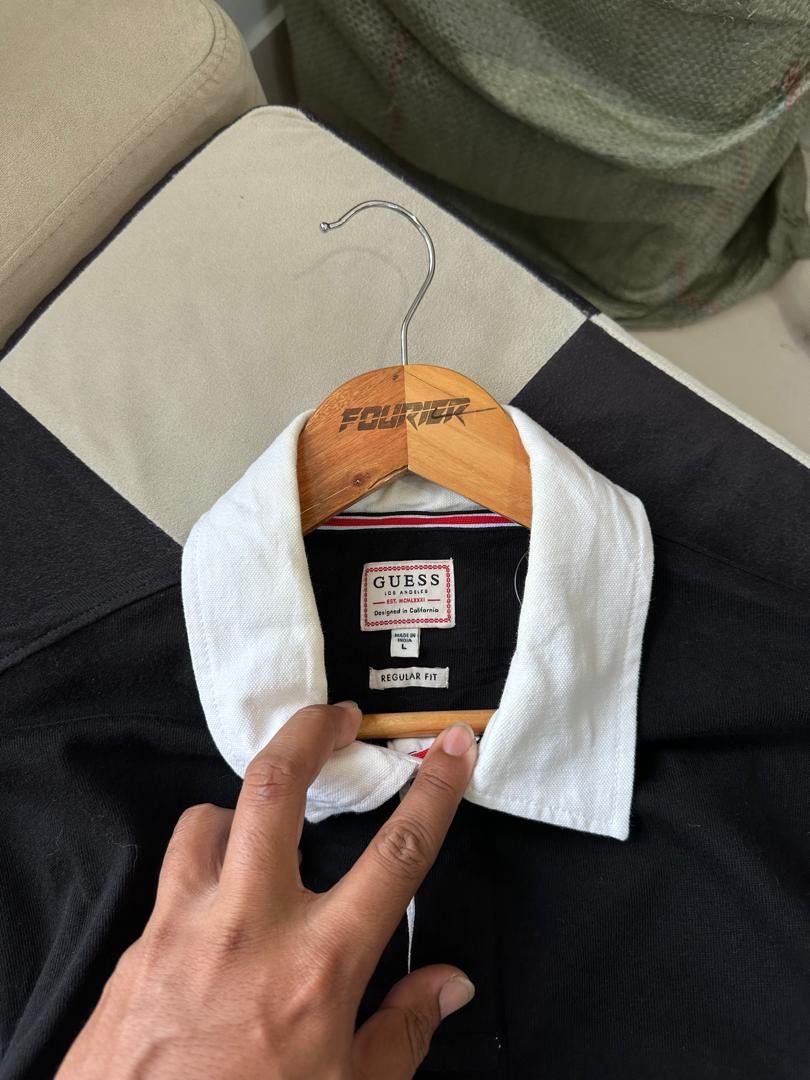 Designer × Guess GUESS RUGBY SHIRT Size US L / EU 52-54 / 3 - 5 Thumbnail