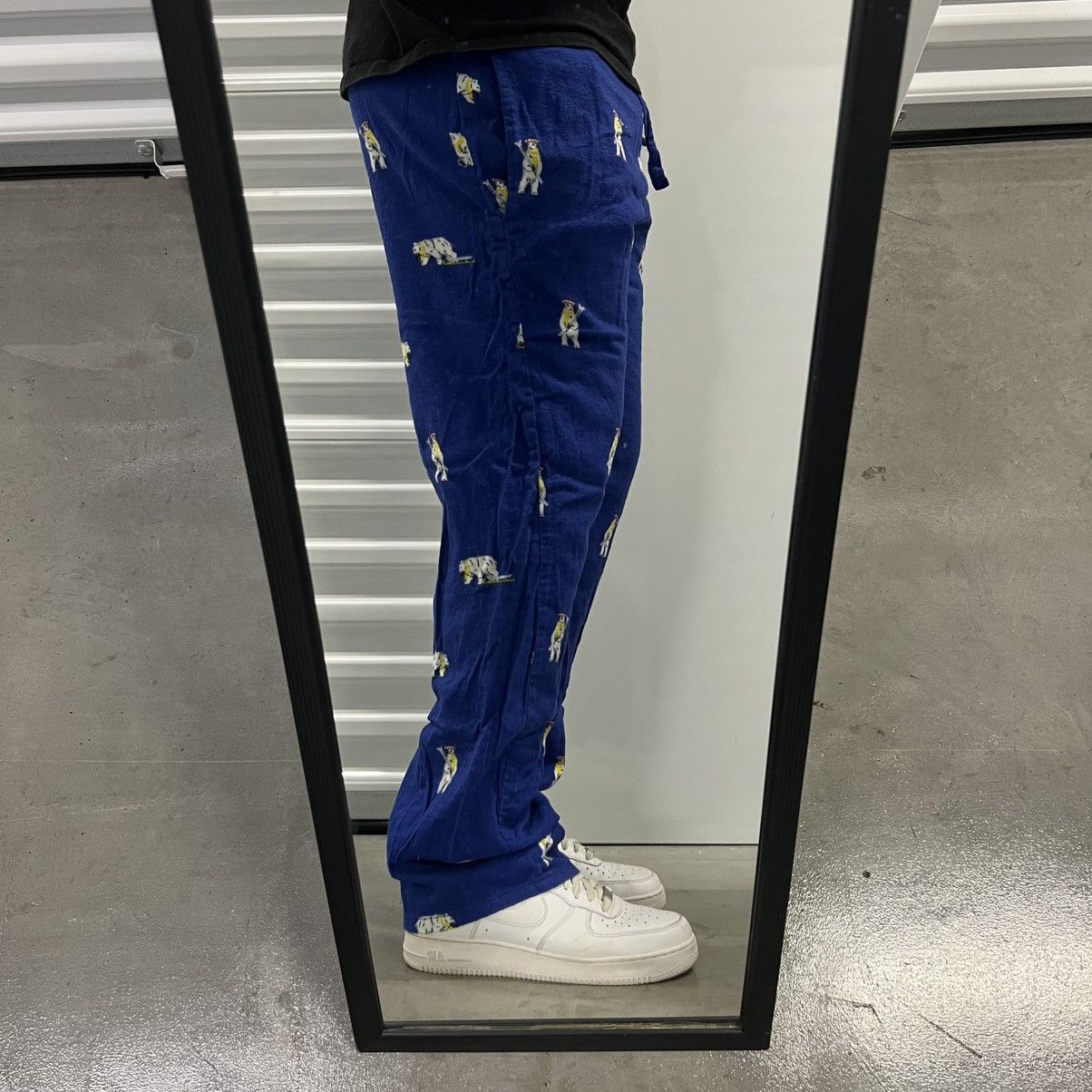 Japanese Brand × Vintage Crazy Vintage Y2K Baggy Sking Polar Bear Pajama Sweatpants! Size US 32 / EU 48 - 1 Thumbnail