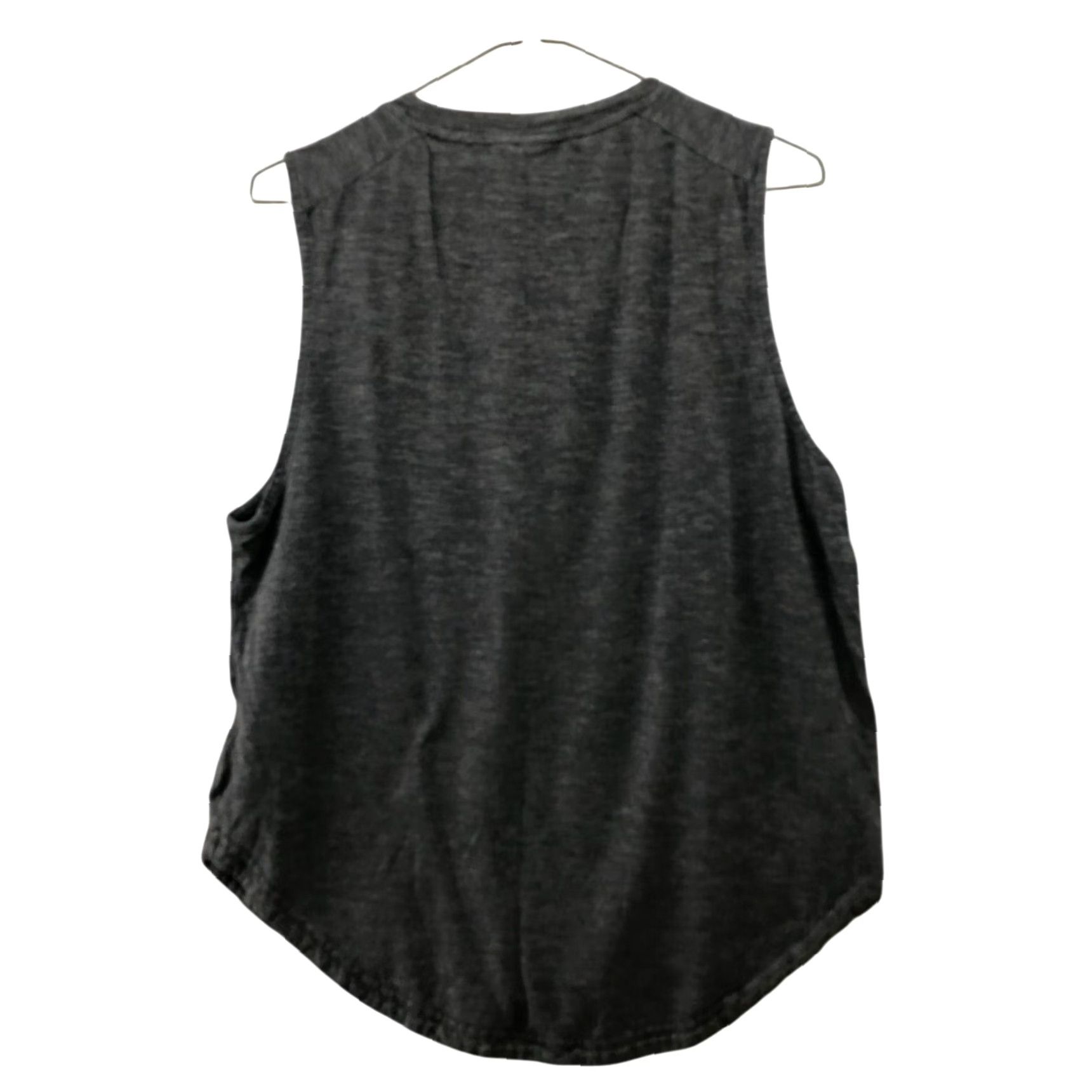 Logo 7 ADIDAS Tank Shirt Womens S Dark Gray Logo Crewneck Sleeveless Tee Relaxed Fit Casual Activewear Shirts Womens S Gray Logo Tee Size S / US 4 / IT 40 - 2 Thumbnail