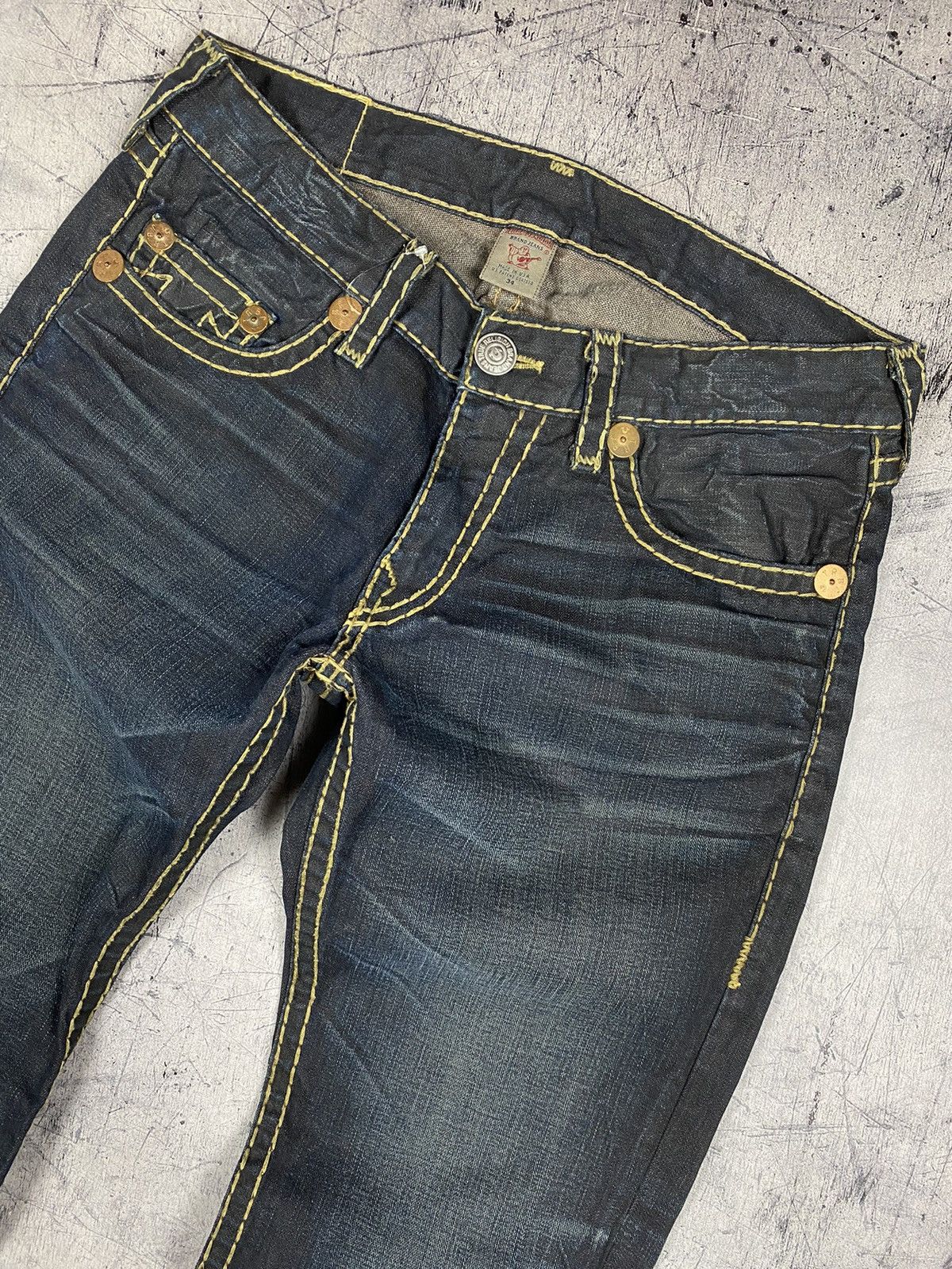 True Religion Vintage Y2K True Religion Japanese Madi In USA Jeans Size US 34 / EU 50 - 8 Thumbnail