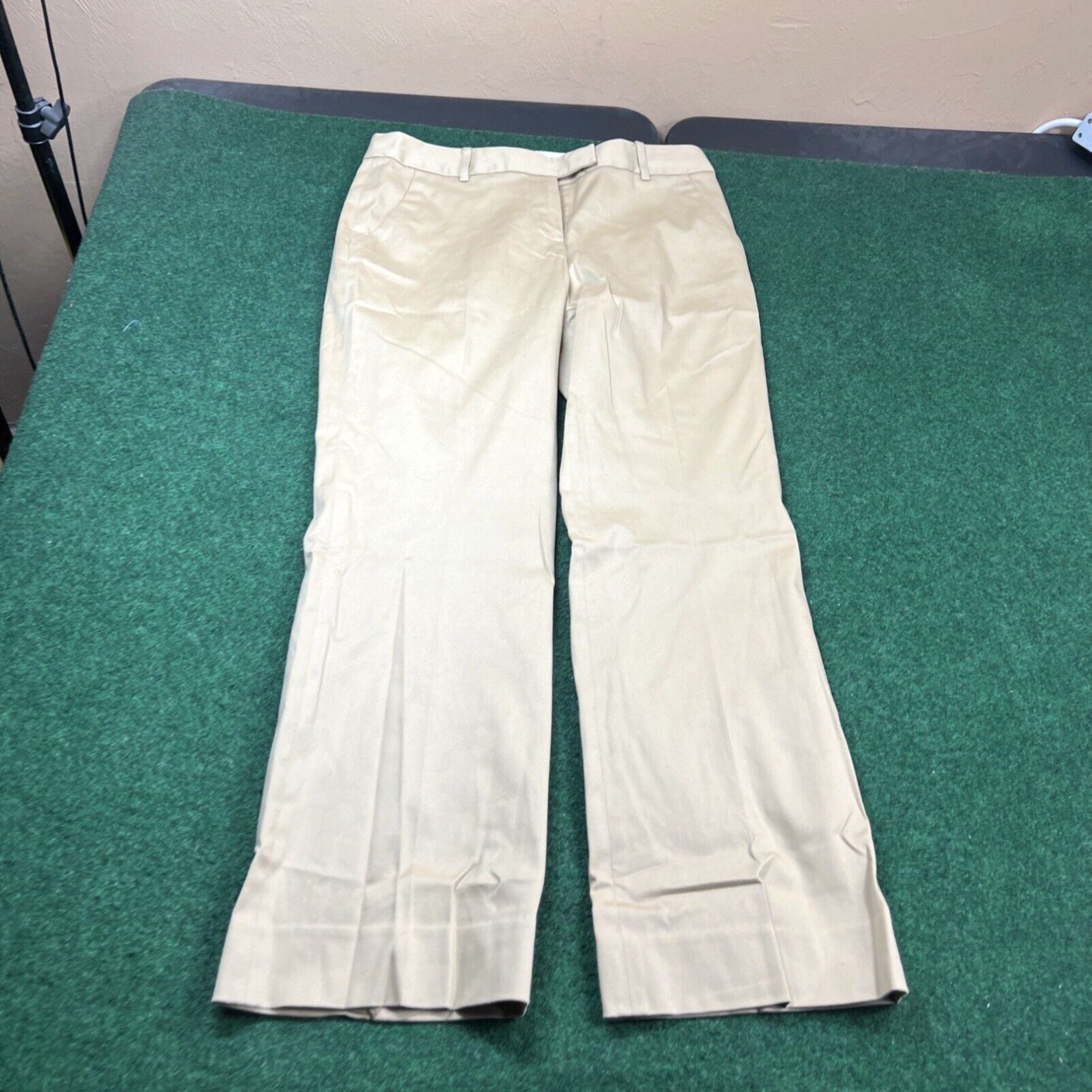 Anne Klein Anne Klein Pants Womens 6 Gray Wool Straight Leg Dress Suit Trousers Slacks Size 28" / US 6 / IT 42 - 1 Thumbnail