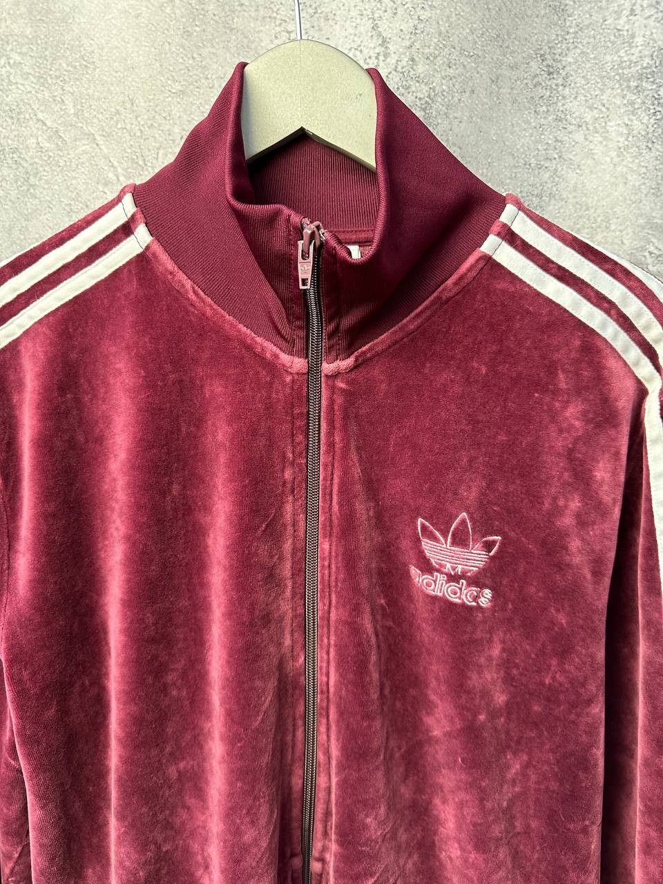 Adidas Adidas Originals Beckenbauer Velour Full Zip Track Jacket Size US S / EU 44-46 / 1 - 5 Thumbnail