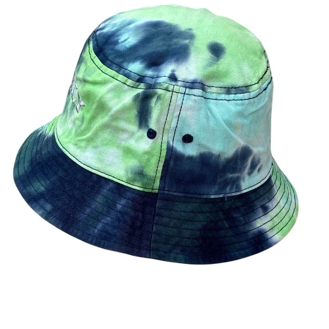 Other Green Tie Dye Finally Bucket Hat Size ONE SIZE - 5 Thumbnail