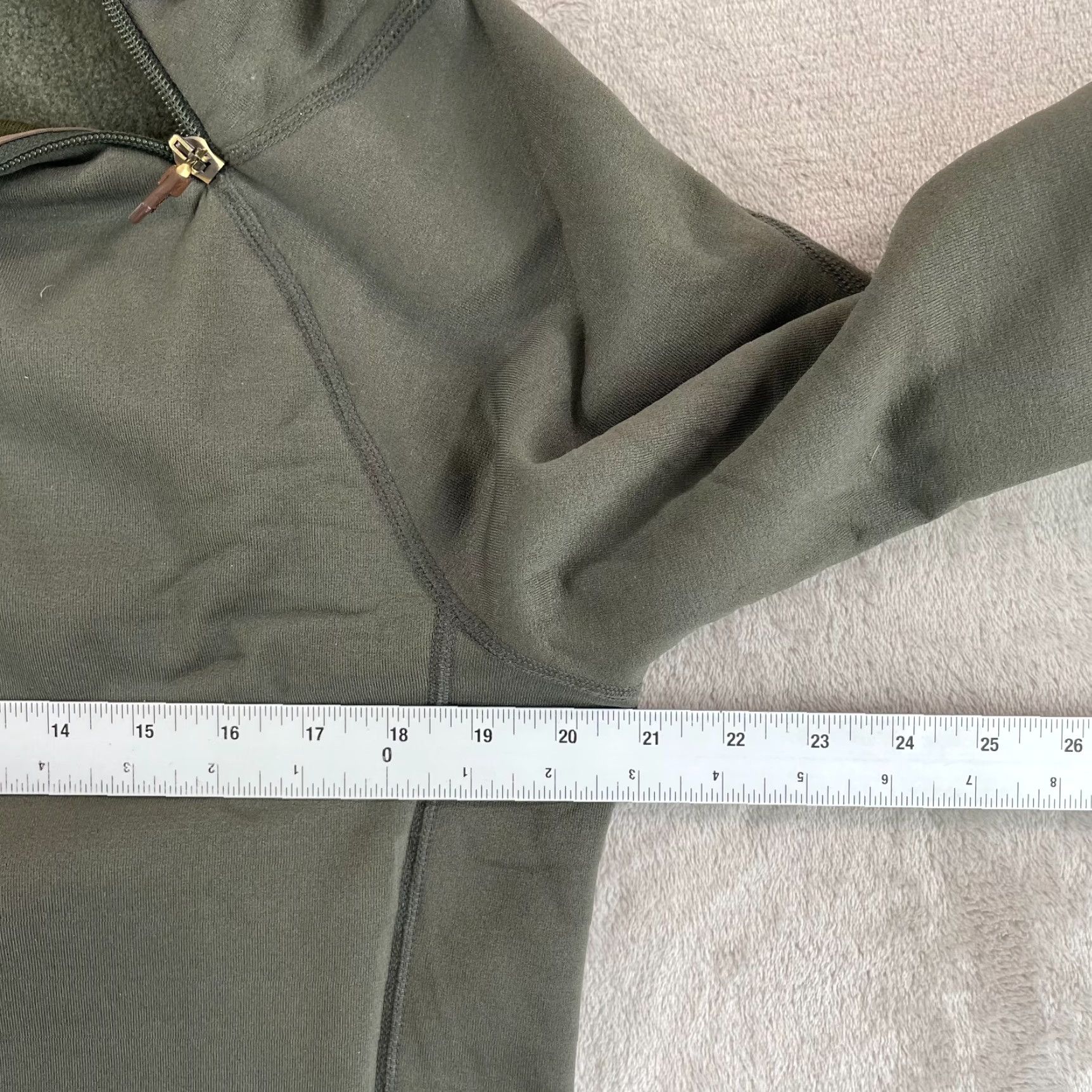 RLX Ralph Lauren VINTAGE RLX Ralph Lauren Performance Hoodie Men M Embroidered Eagle Green Size US M / EU 48-50 / 2 - 7 Thumbnail
