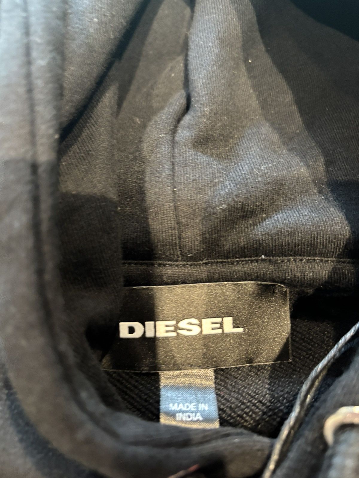 Diesel Black Diesel Hoodie Size US L / EU 52-54 / 3 - 6 Thumbnail