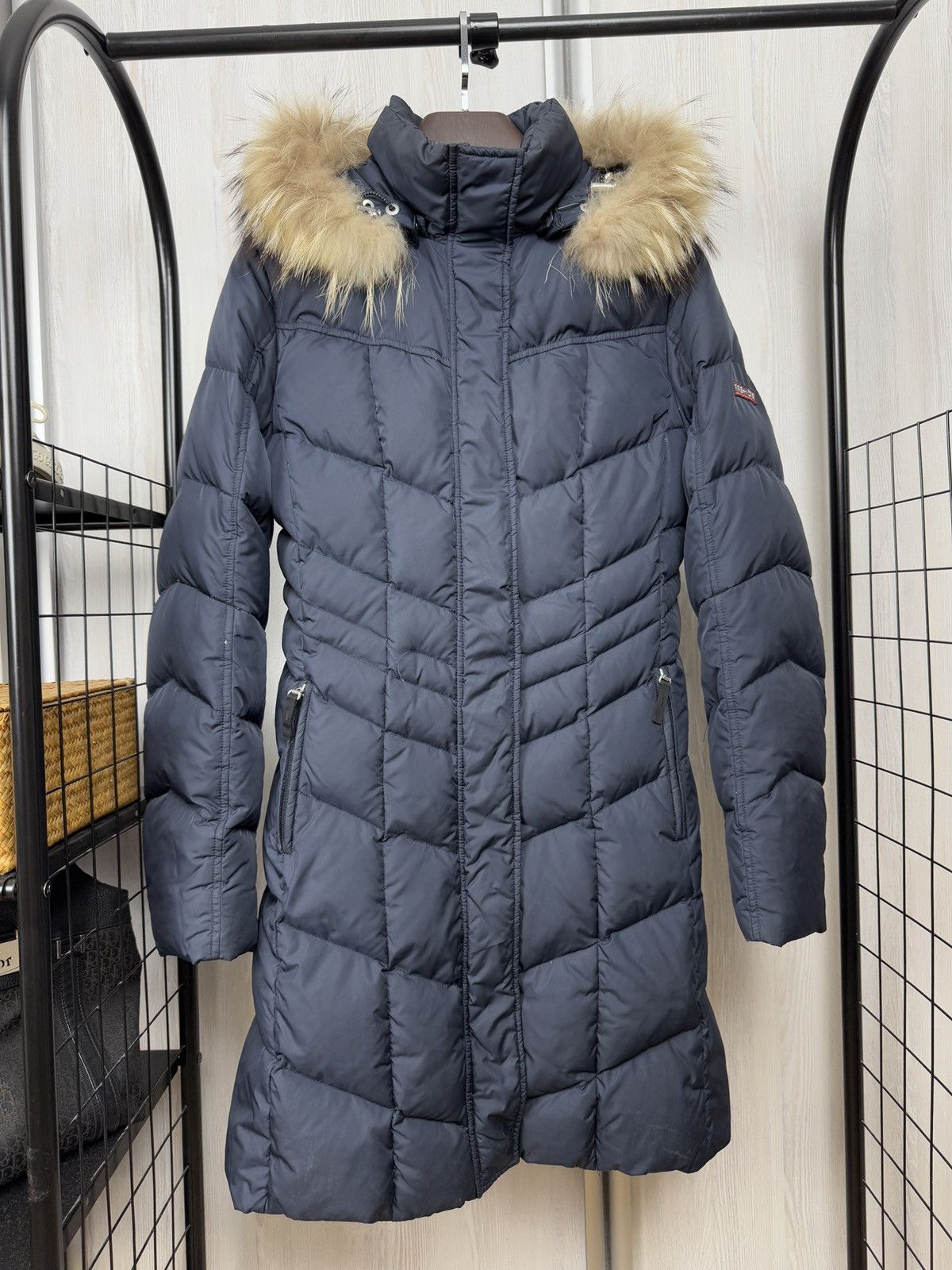 Bogner Bogner Fire + Ice Real Racoon Fur Quilted Down long jacket Size M / US 6-8 / IT 42-44 - 1 Thumbnail