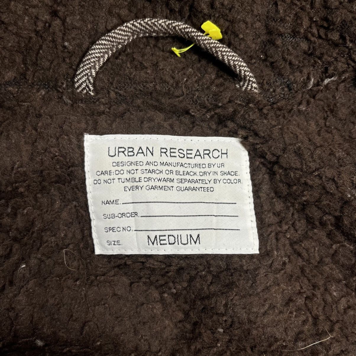 URBAN RESEARCH DOORS 2000s Urban Research - Fur Hoodie Apocalypse Jacket Size US M / EU 48-50 / 2 - 19 Thumbnail