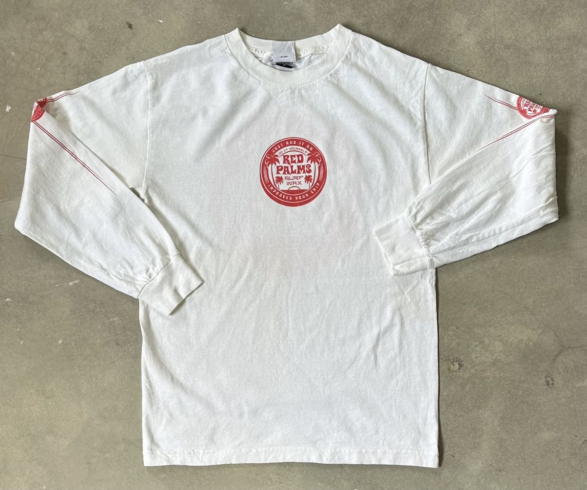 RED PALMS SURF WAX LS TEE