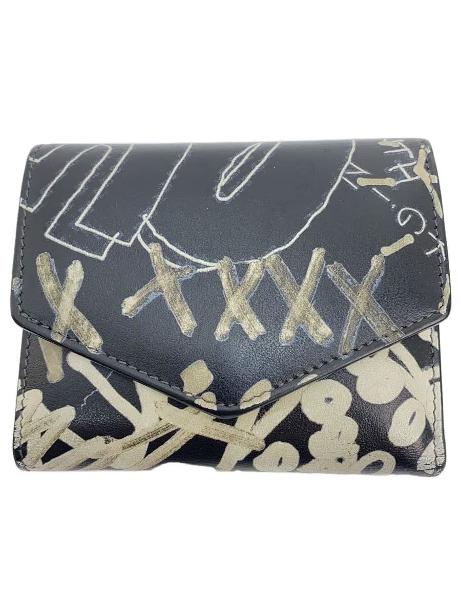 Maison Margiela Graffiti Leather Wallet Size ONE SIZE - 1 Thumbnail