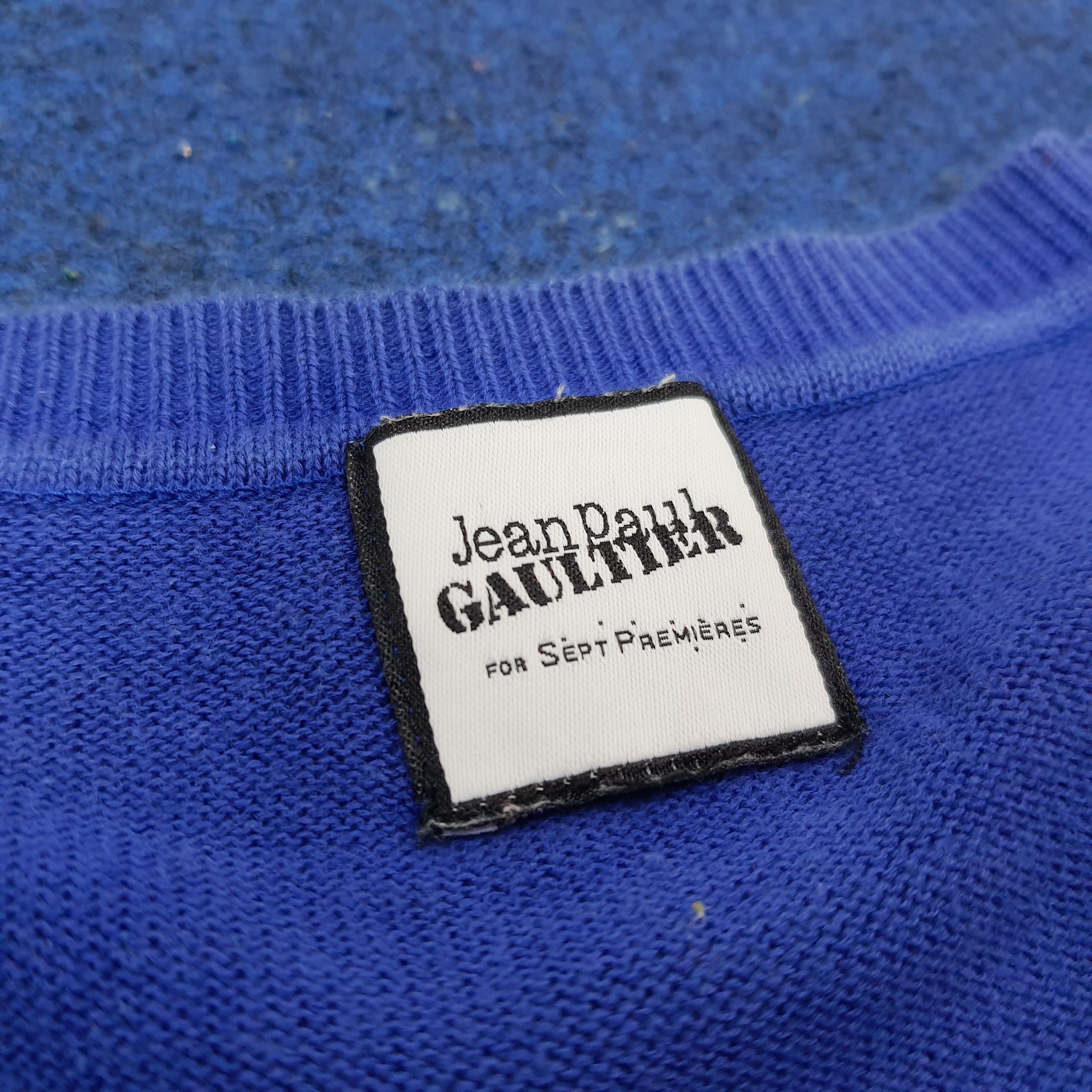 Jean Paul Gaultier Vintage Jean Paul Gaultier Designer Luxury Tshirt C223N8 Size M / US 6-8 / IT 42-44 - 4 Thumbnail
