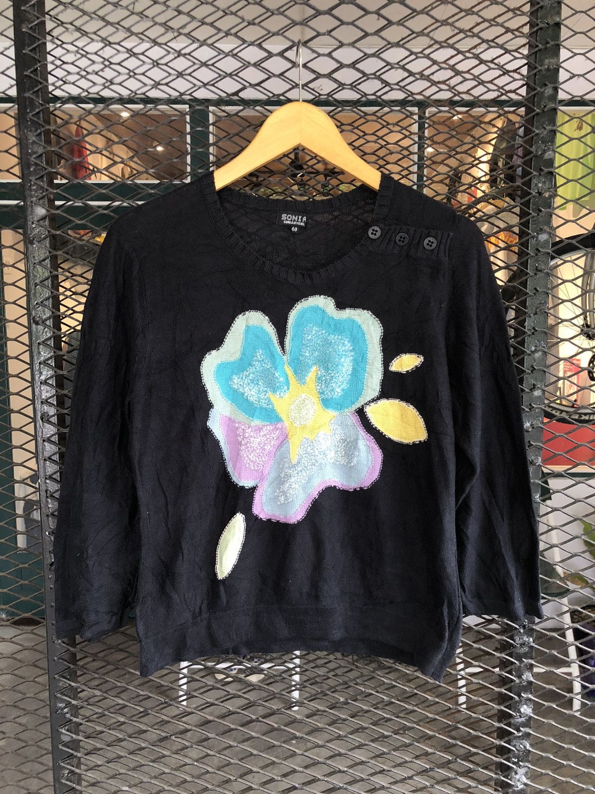 If Six Was Nine × Japanese Brand × Le Grande Bleu (L.G.B.) JAPANESE SONIA RYKIEL KNIT Size US M / EU 48-50 / 2 - 1 Thumbnail