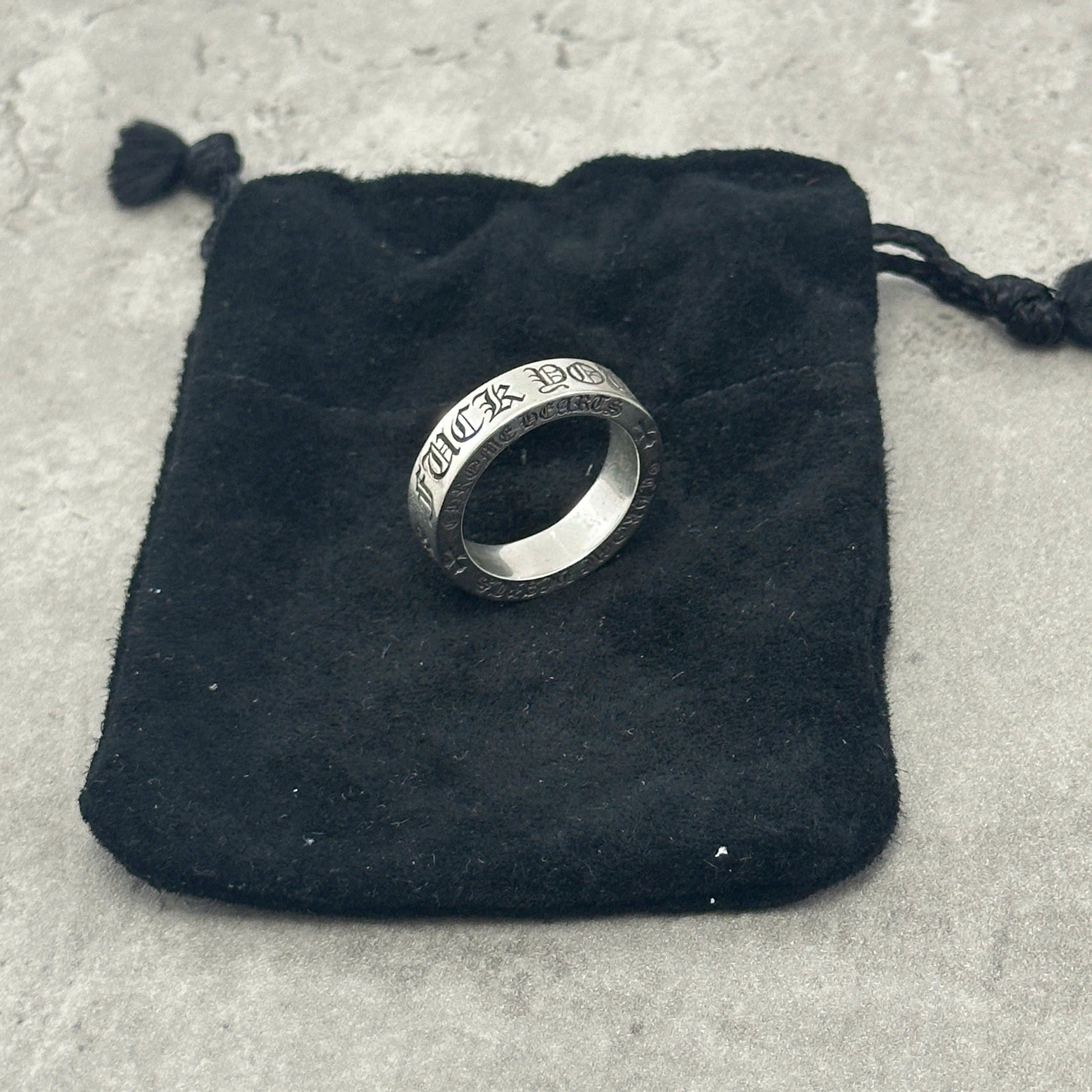 Chrome Hearts CHROME HEARTS Fuck You 6MM Space Ring SILVER Size ONE SIZE - 3 Thumbnail