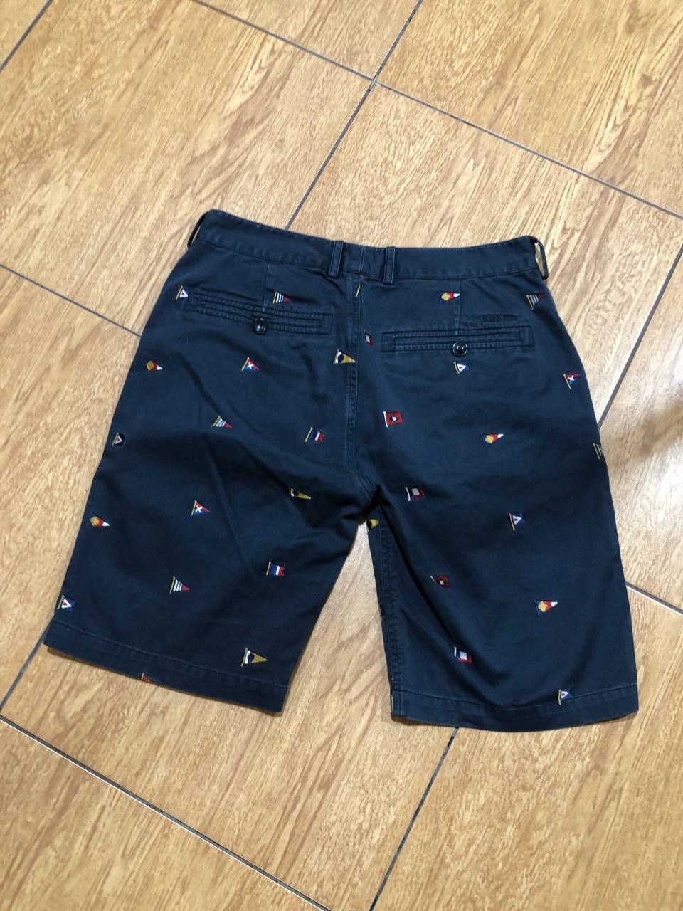 Barbour Barbour Stitched Flags Nautical Shorts Blue Size US 32 / EU 48 - 19 Thumbnail