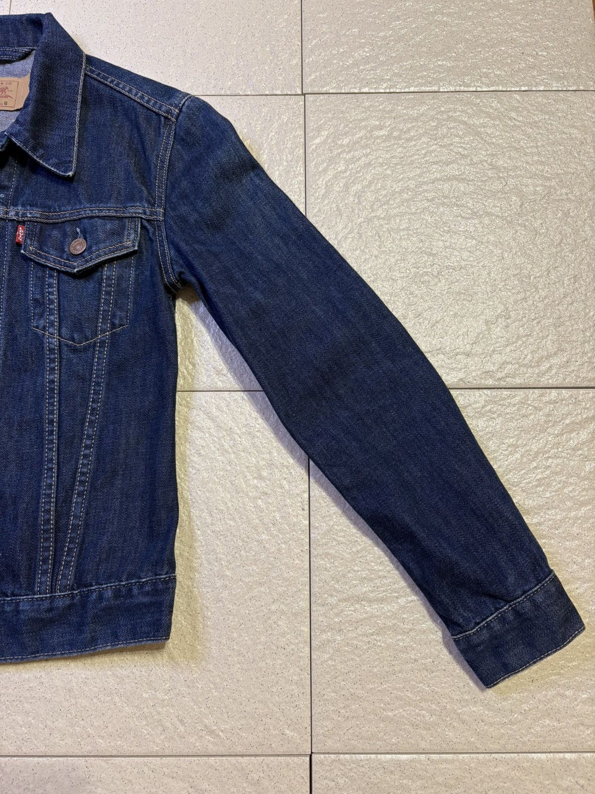 Levi's Vintage Levi's 70590 04 Denim Trucker Jacket Womens Size S Size S / US 4 / IT 40 - 3 Thumbnail