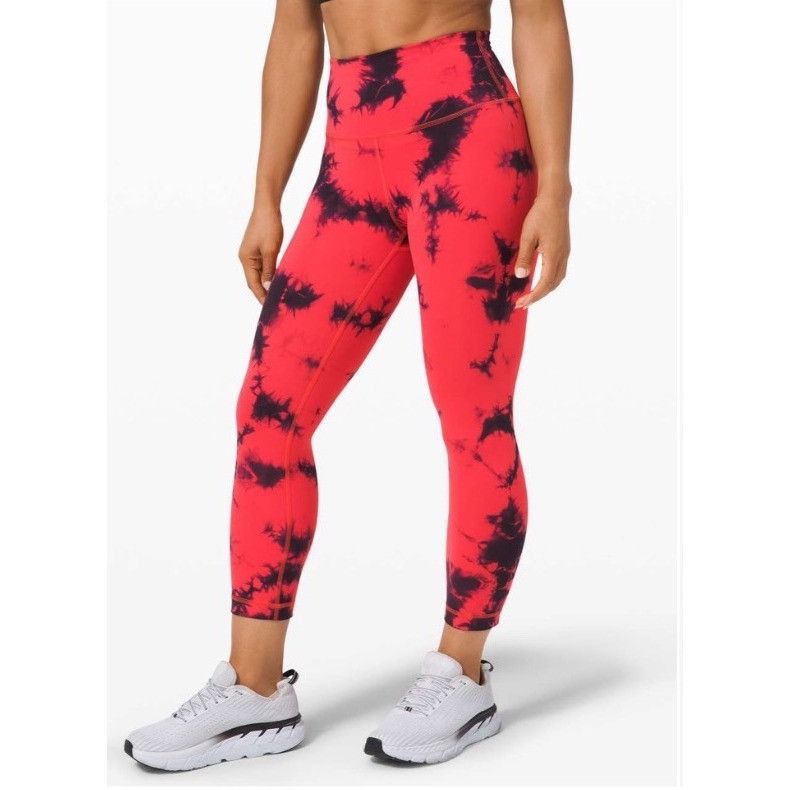 Lululemon 𝓛𝓾𝓵𝓾𝓵𝓮𝓶𝓸𝓷 Wunder Train High-Rise Crop 21" *WashTie Size 28" / US 6 / IT 42 - 1 Thumbnail