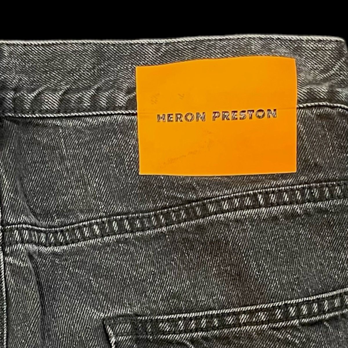 Heron Preston Laced Hem - Denim Jeans - HMYA001S18639051 Size US 32 / EU 48 - 7 Thumbnail