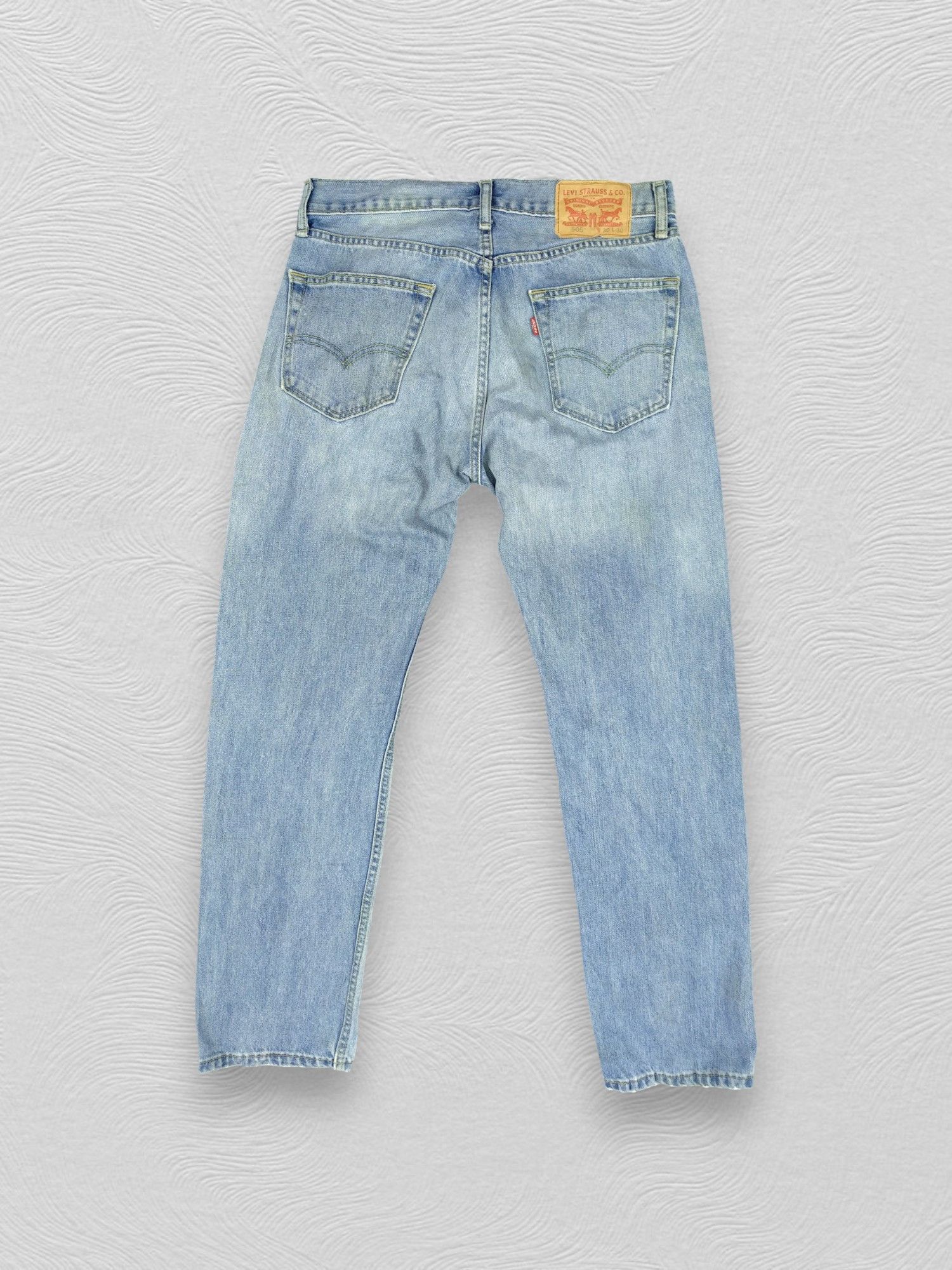 Levi's Dirty Distressed Levi's 505 Denim 32 x 30.5 -JN613 Size US 32 / EU 48 - 2 Thumbnail