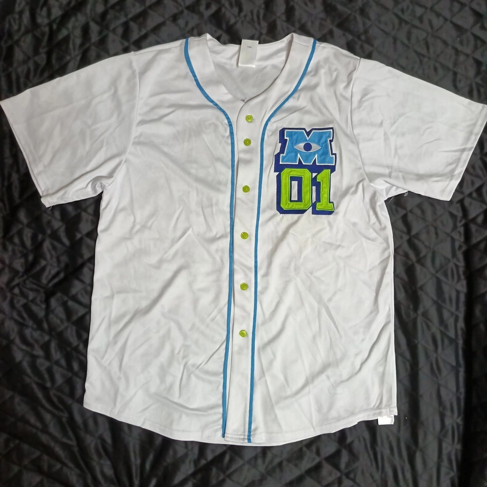 Disney Disney Parks Monsters Inc Mike Wazowski Baseball Jersey Size US L / EU 52-54 / 3 - 1 Thumbnail