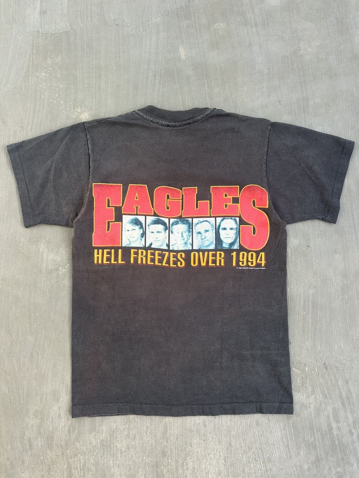 Vintage Eagles “Hell Frezzes over” 1994 World Tour Tee Size US S / EU 44-46 / 1 - 4 Thumbnail