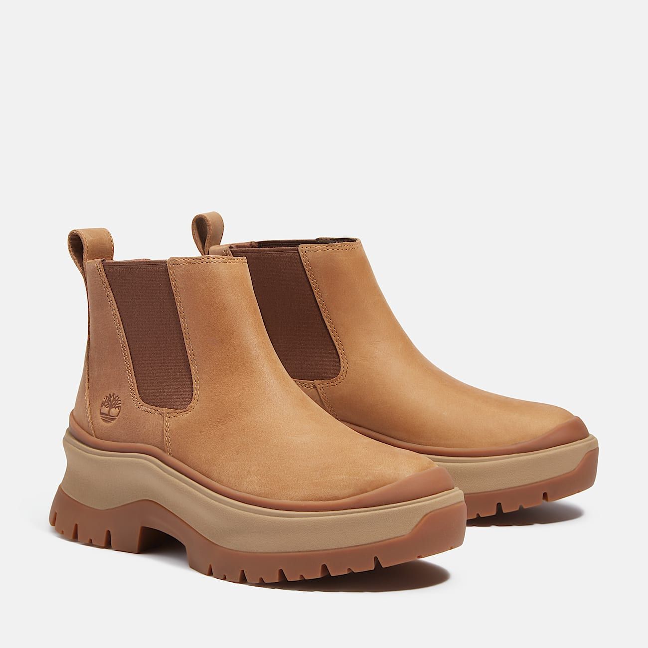 Timberland TIMBERLAND WOMEN'S 9.5 ROXIE LANE MID CHELSEA BOOT BROWN Size US 9.5 / IT 39.5 - 4 Thumbnail
