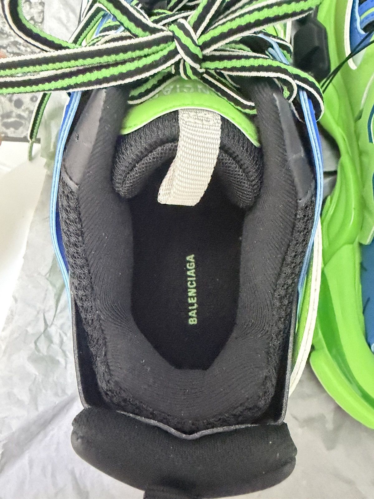 Balenciaga Balenciaga Track Sneaker Green Blue Black Size 41 Brand New Size US 8 / EU 41 - 6 Thumbnail