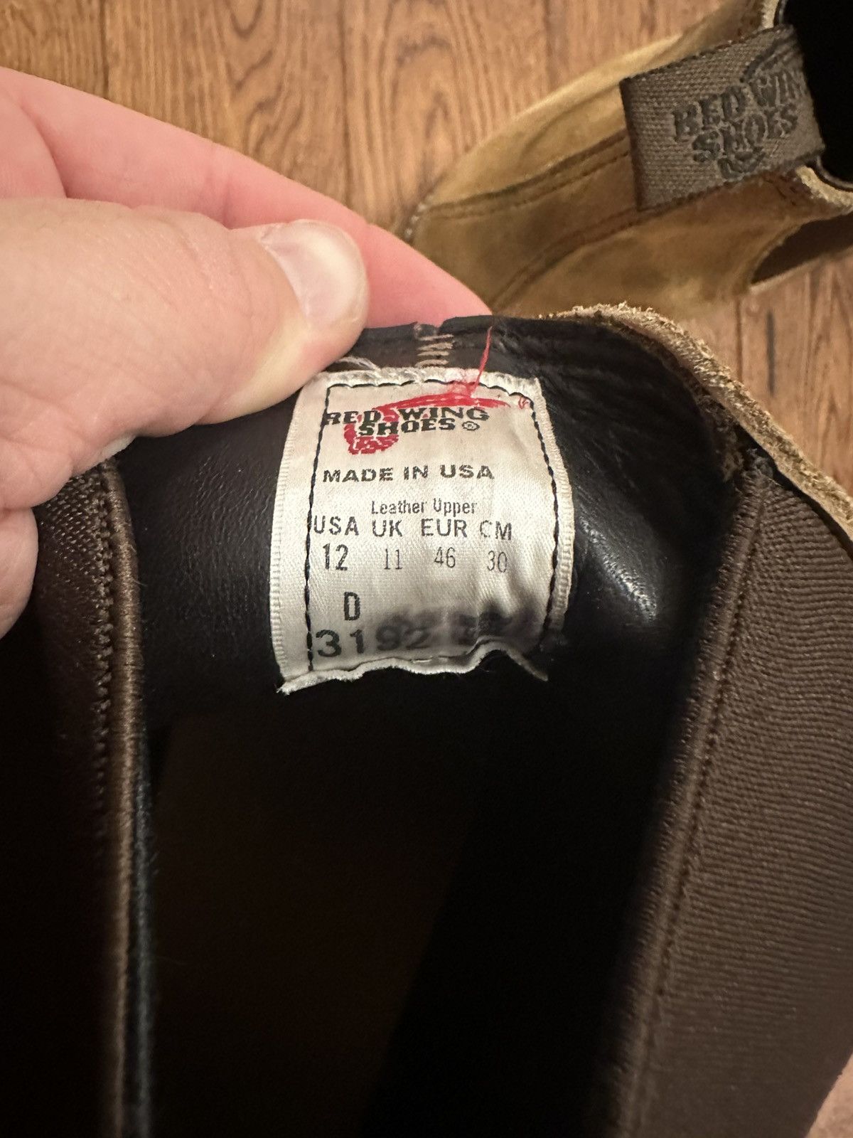 Red Wing Red Wing 3192 Classic Chelsea Hawthorne Muleskinner Leathe Size US 12 / EU 45 - 6 Thumbnail