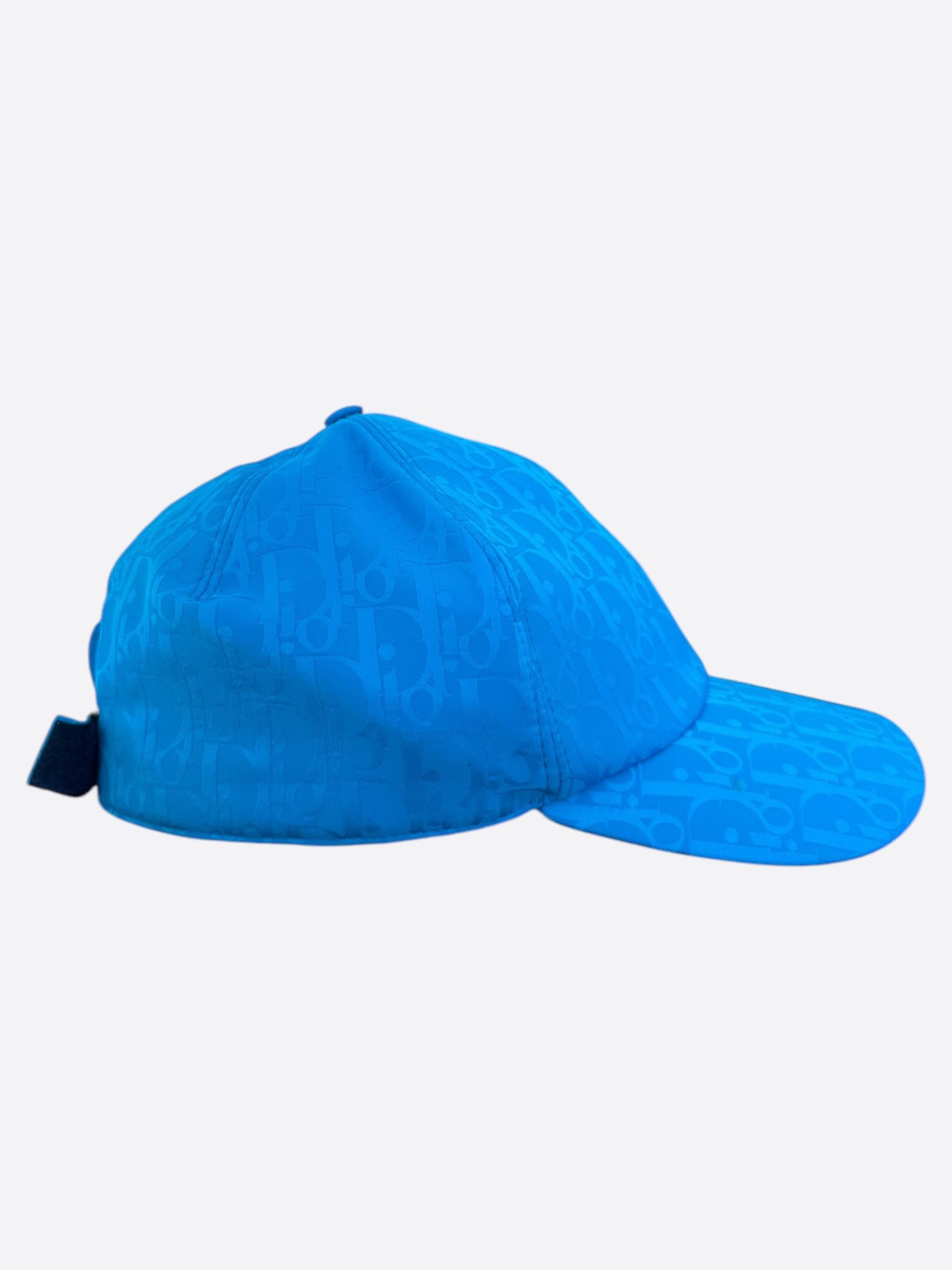 Dior Dior Light Blue Oblique Hat Size ONE SIZE - 2 Thumbnail