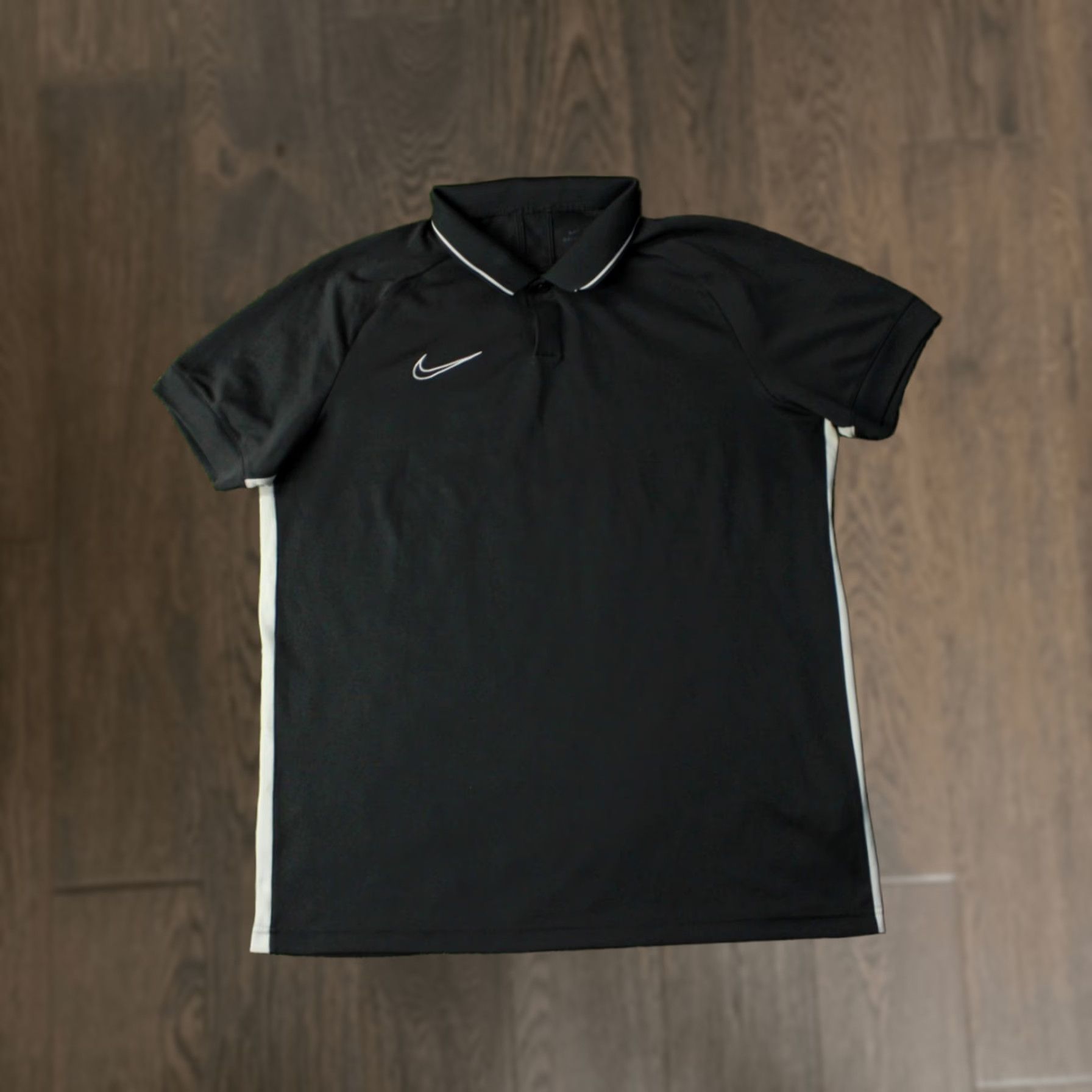 Nike Nike Academy Dri-Fit Original 2019 Men Football Polo Shirt Jersey XL Gray and White Football Mens XL Size US XL / EU 56 / 4 - 1 Thumbnail