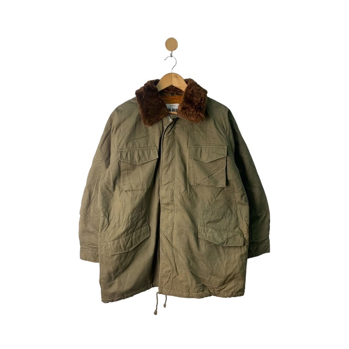 Johnbull × Vintage John Bull Thick Jacket Winter Jacket Size US XXL / EU 58 / 5 - 1 Thumbnail