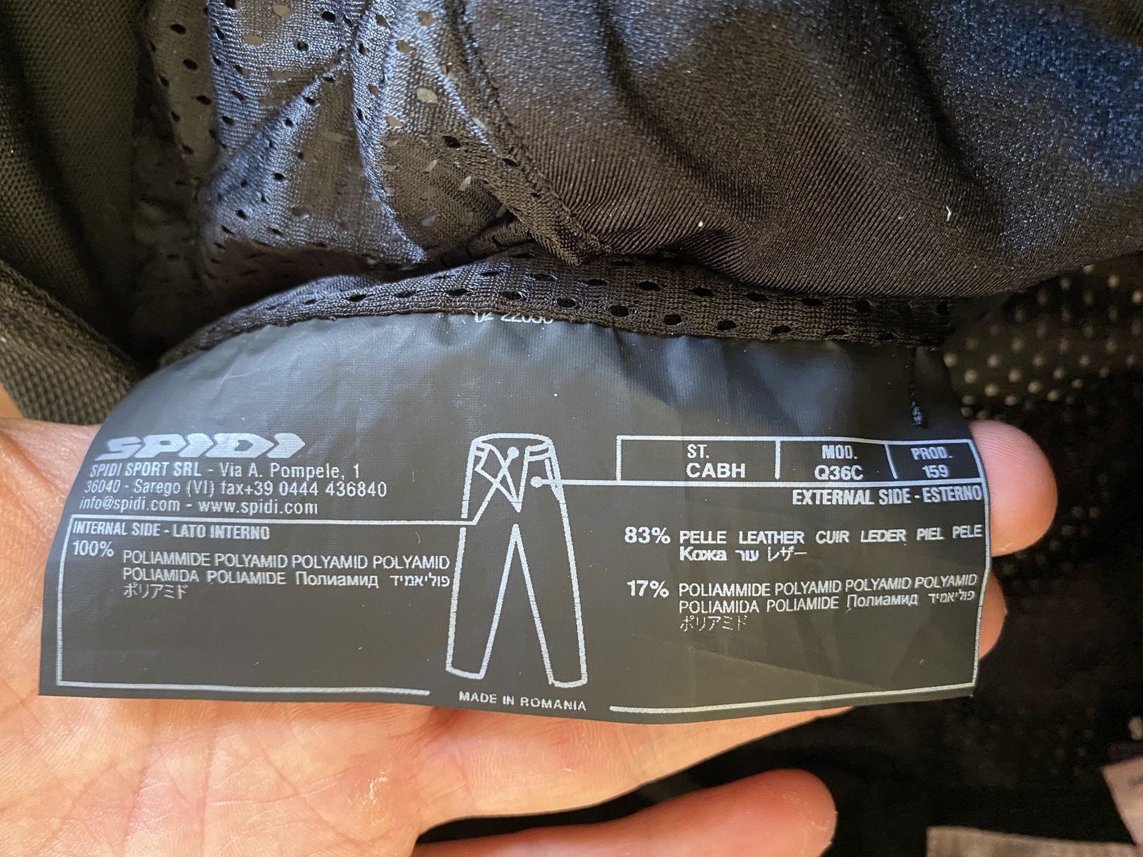 1017 ALYX 9SM Rare sample Alyx / spidi moto leather pant Size US 28 / EU 44 - 9 Thumbnail
