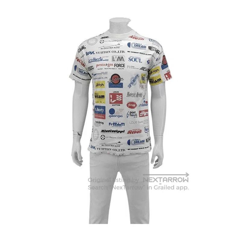 Louis Vuitton Louis Vuitton Summer White Graphic T-Shirt . Size US XS / EU 42 / 0 - 1 Thumbnail