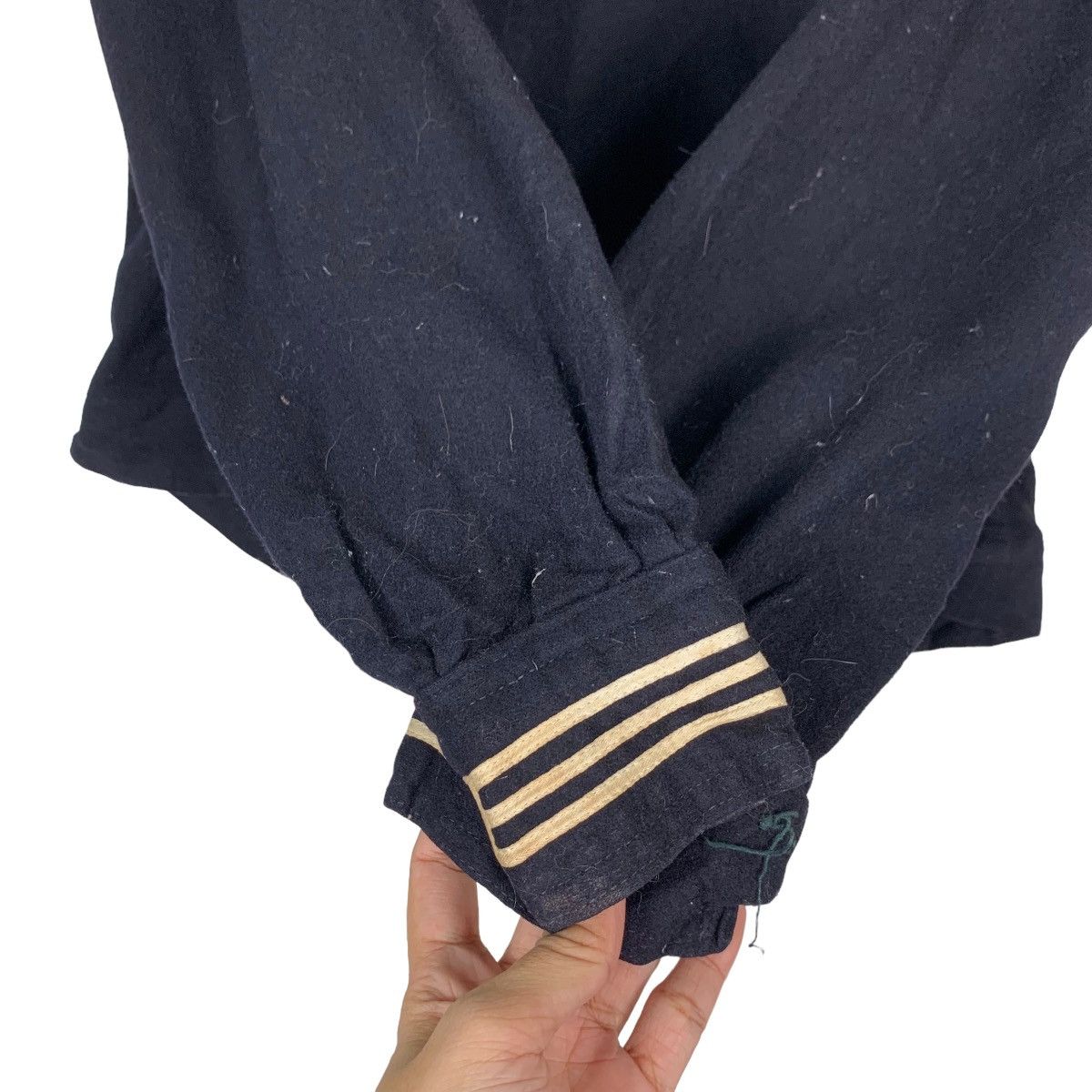 Vintage WW2 Navy Military Uniform Sailor Shirt Jacket #0001-C1 Size US S / EU 44-46 / 1 - 13 Thumbnail