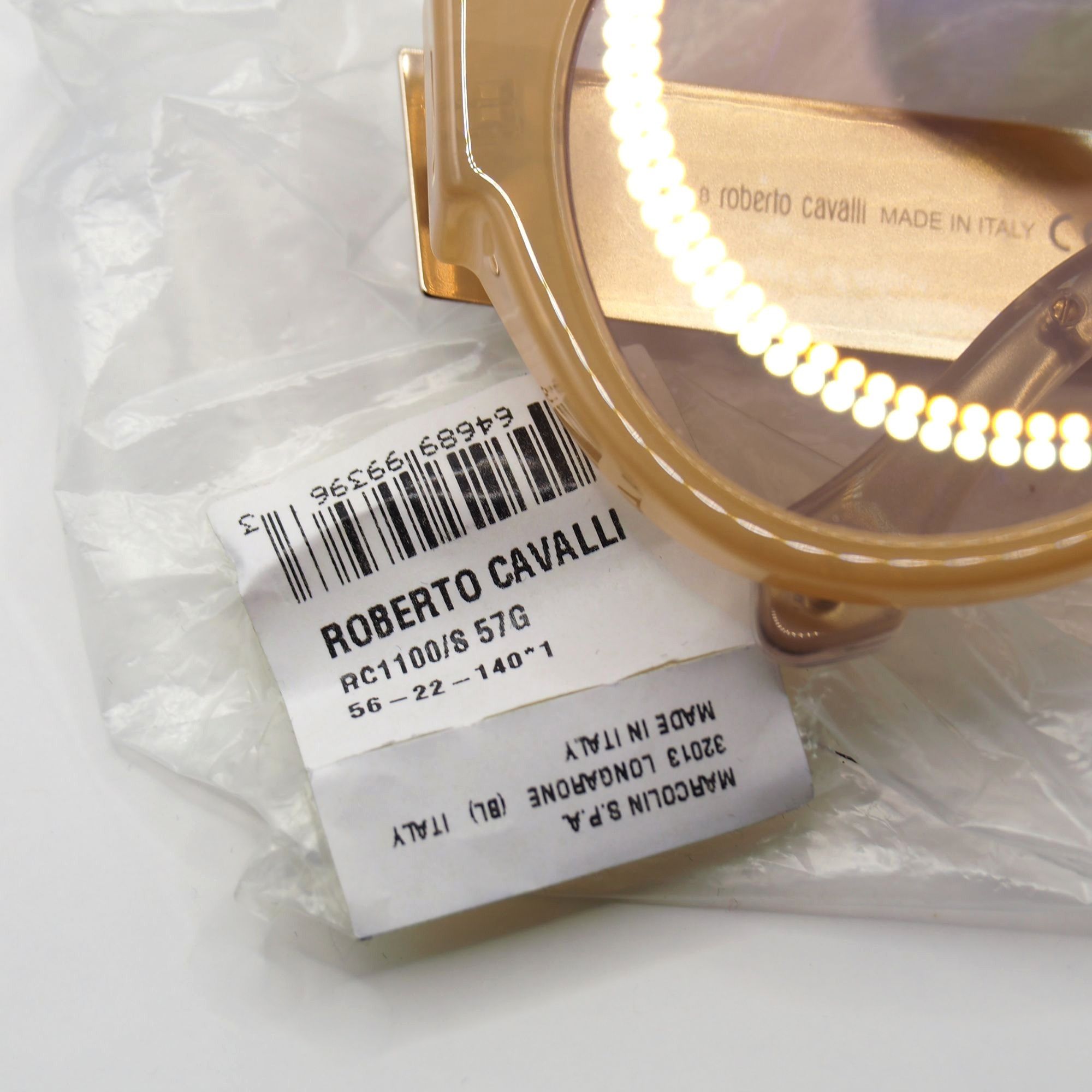 Roberto Cavalli ROBERTO CAVALLI 🇮🇹🕶️ MONTELUPO 1100 57G, made in italy Size ONE SIZE - 10 Thumbnail